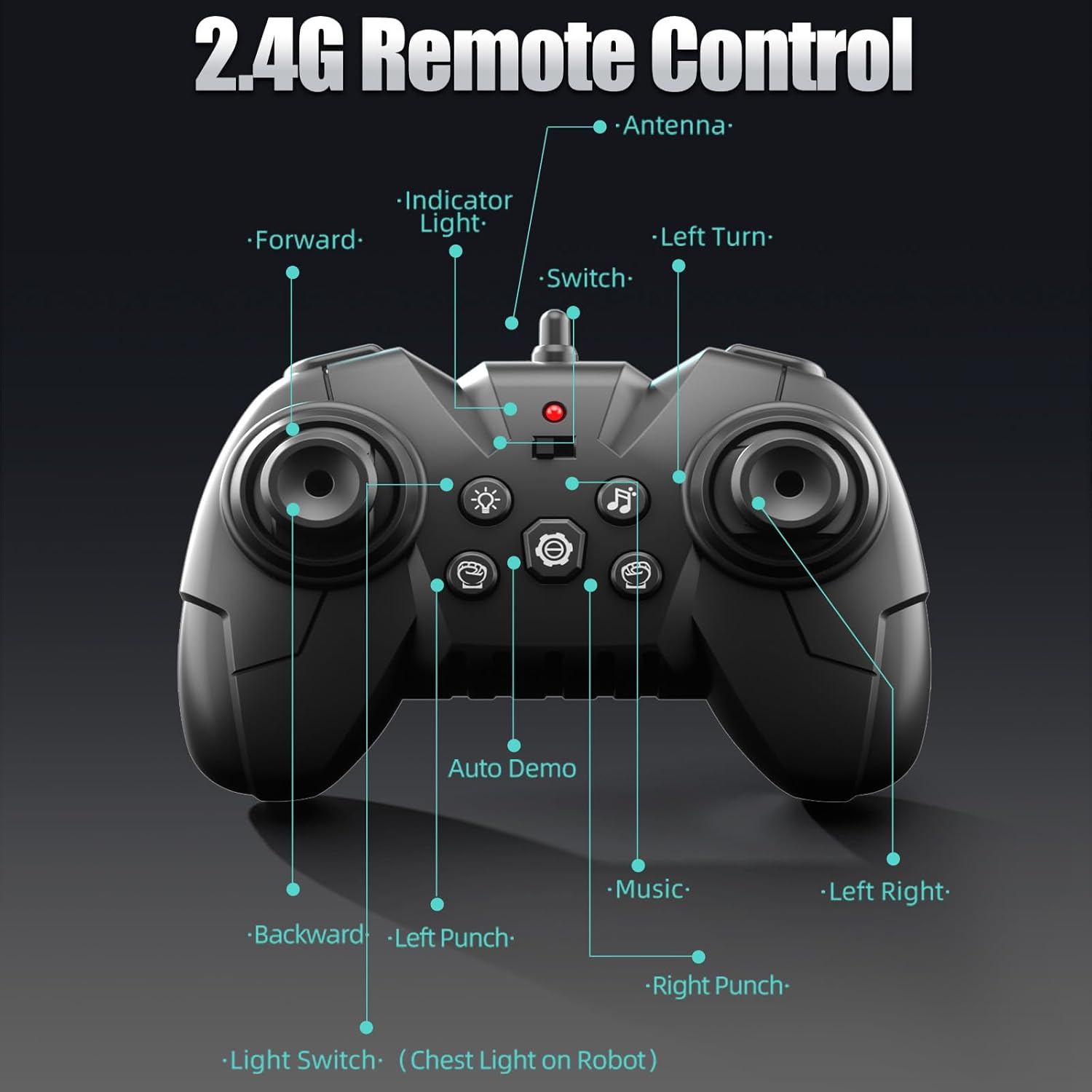 OBEST Robot Kombat Tornado - Robot da Boxe Telecomandato - immagine 6