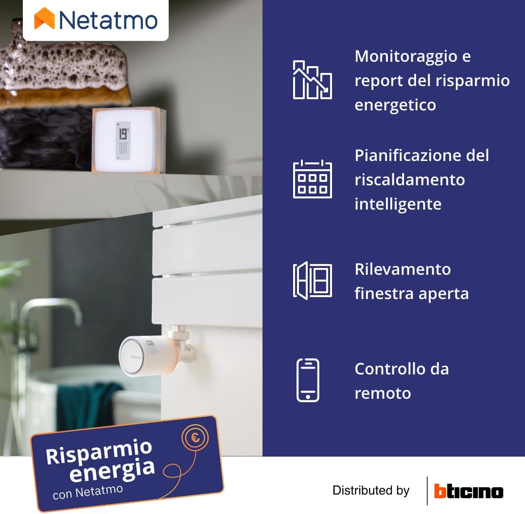 Netatmo Starter Pack Valvole Smart Wifi per Radiatore - immagine 4