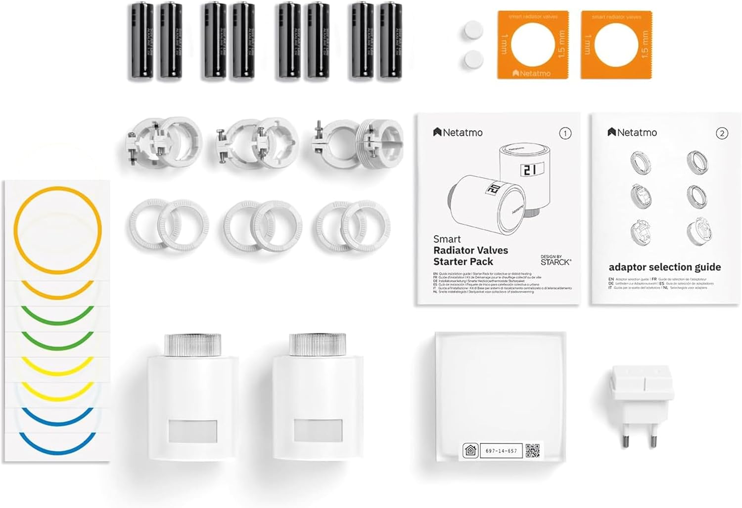 Netatmo Starter Pack Valvole Smart Wifi per Radiatore - immagine 5