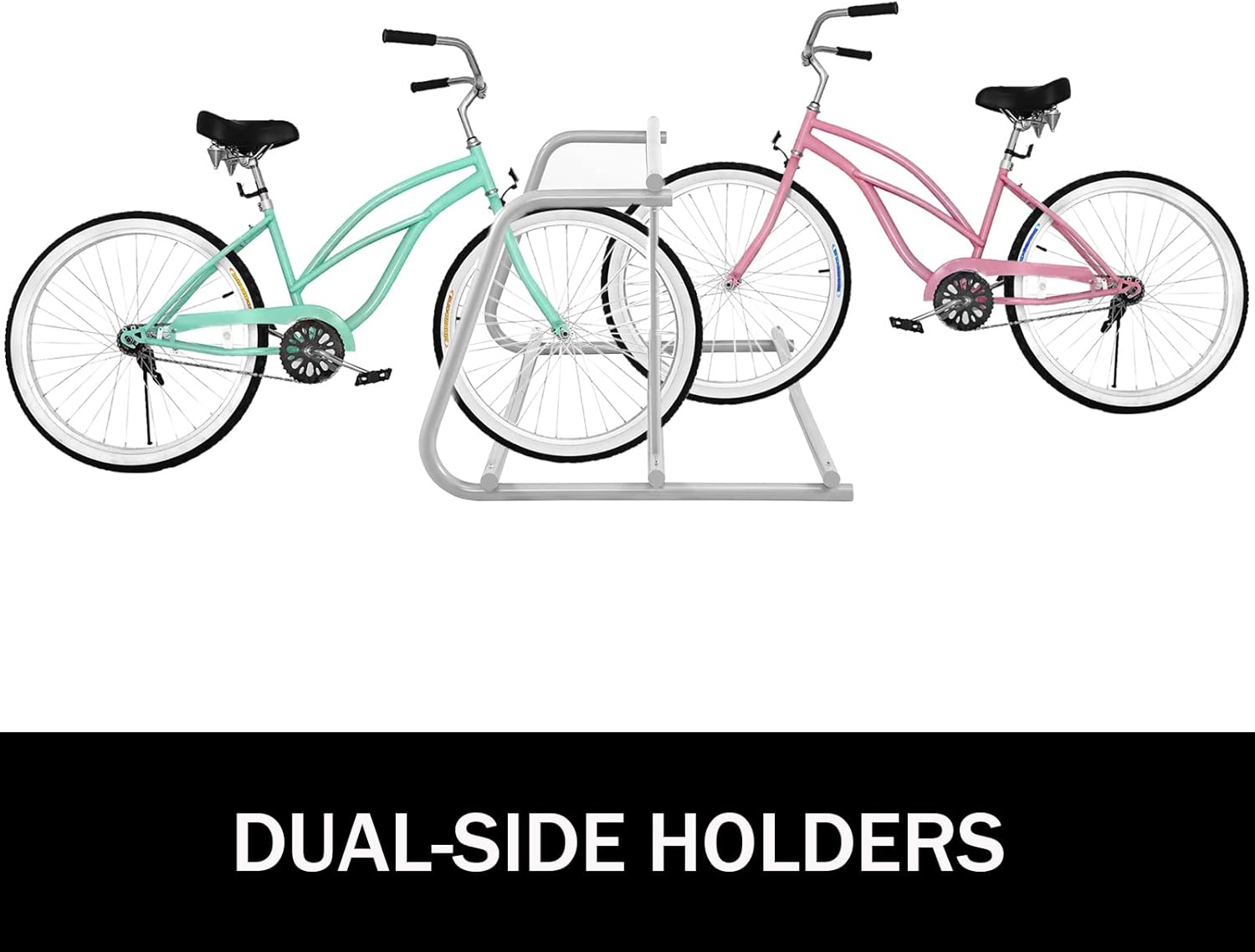 VEVOR Portabici da Pavimento per 10 Biciclette - immagine 3