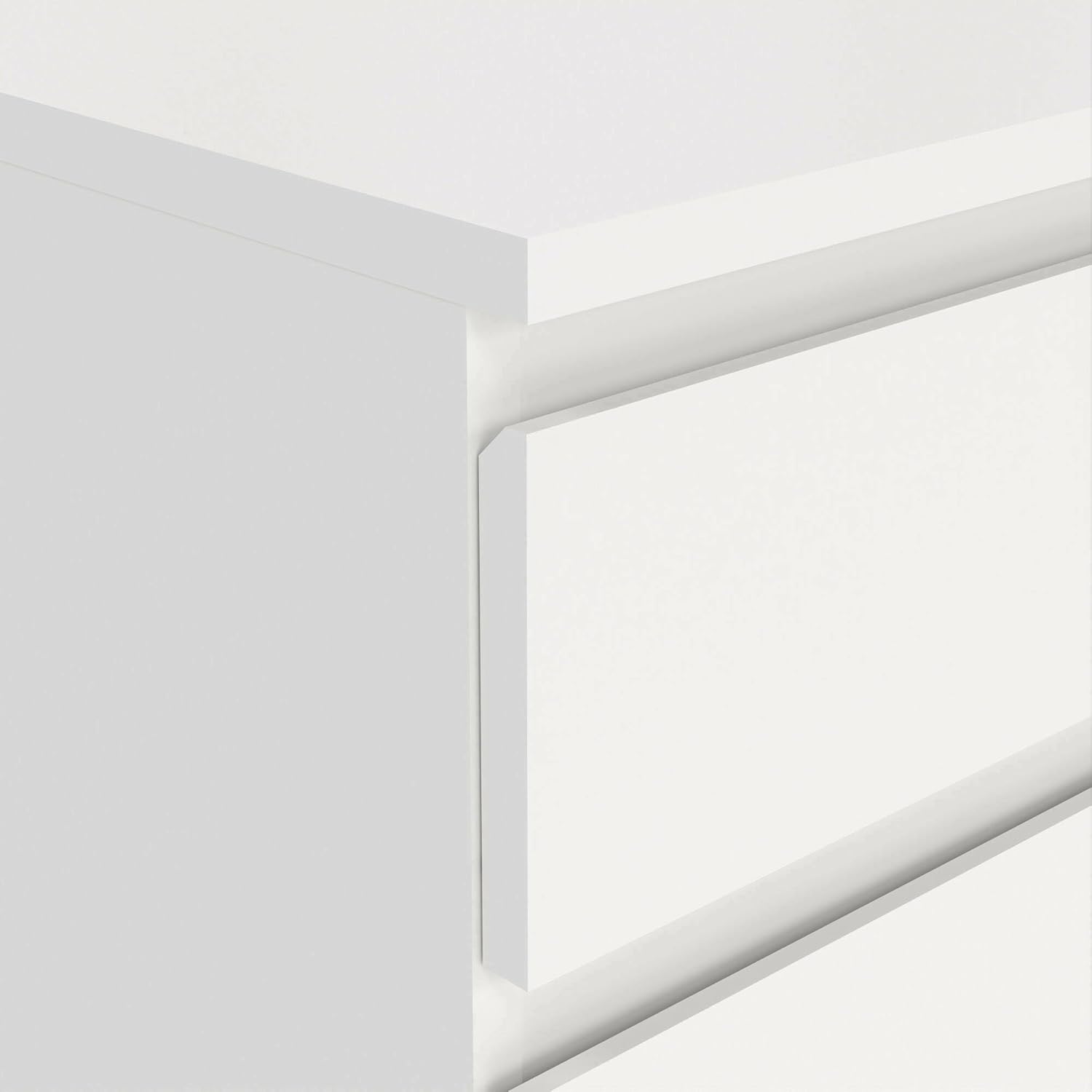 Dmora Cassettiera Cezanne Settimino Multiuso, Bianco - immagine 6