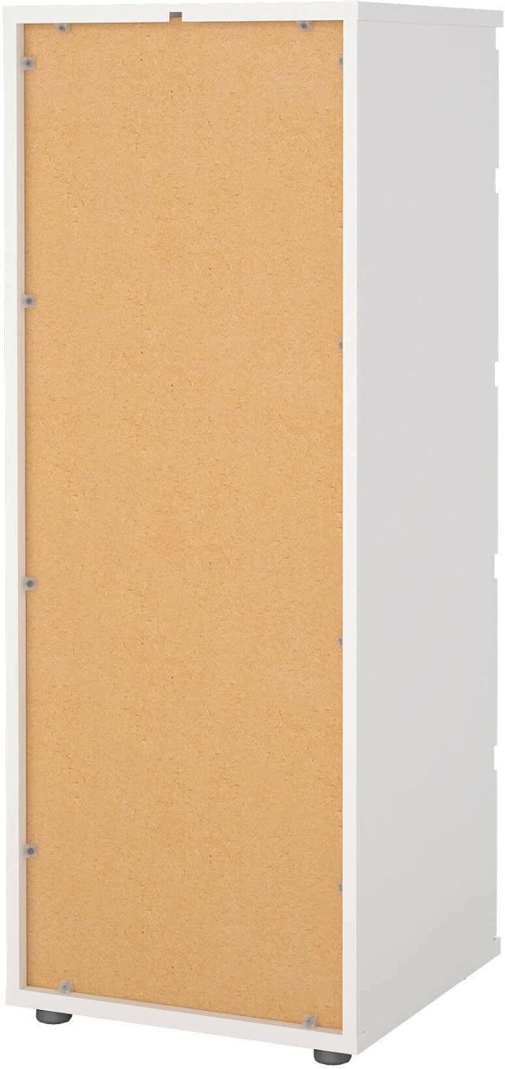 Dmora Cassettiera Cezanne Settimino Multiuso, Bianco - immagine 8