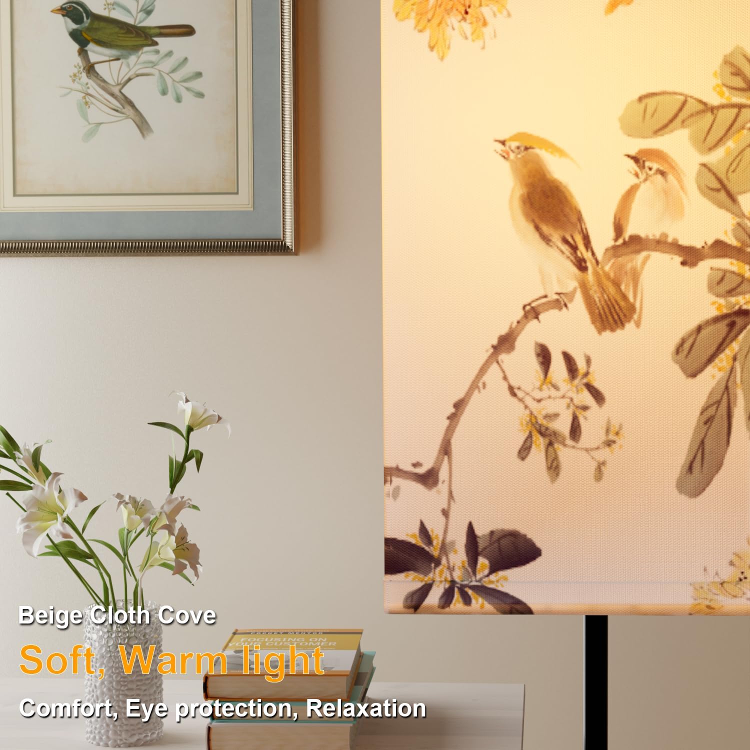 2 Pezzi Lampada da Comodino Touch Dimmerabile - immagine 2