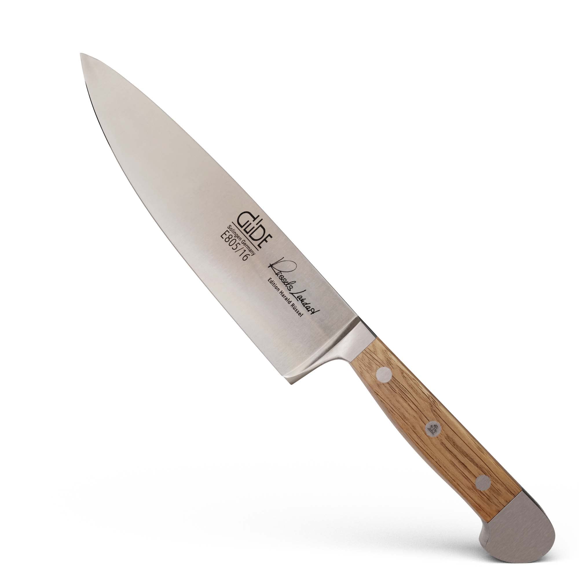 Güde Alpha Barrel Oak - Coltello da Cuoco 16cm