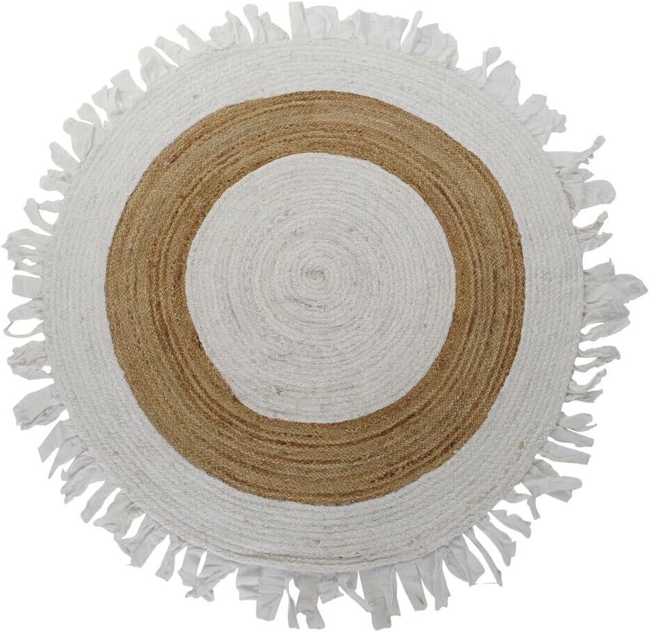 ALFOMBRA ALGODON YUTE 140X140X1 2100 GSM FLECOS