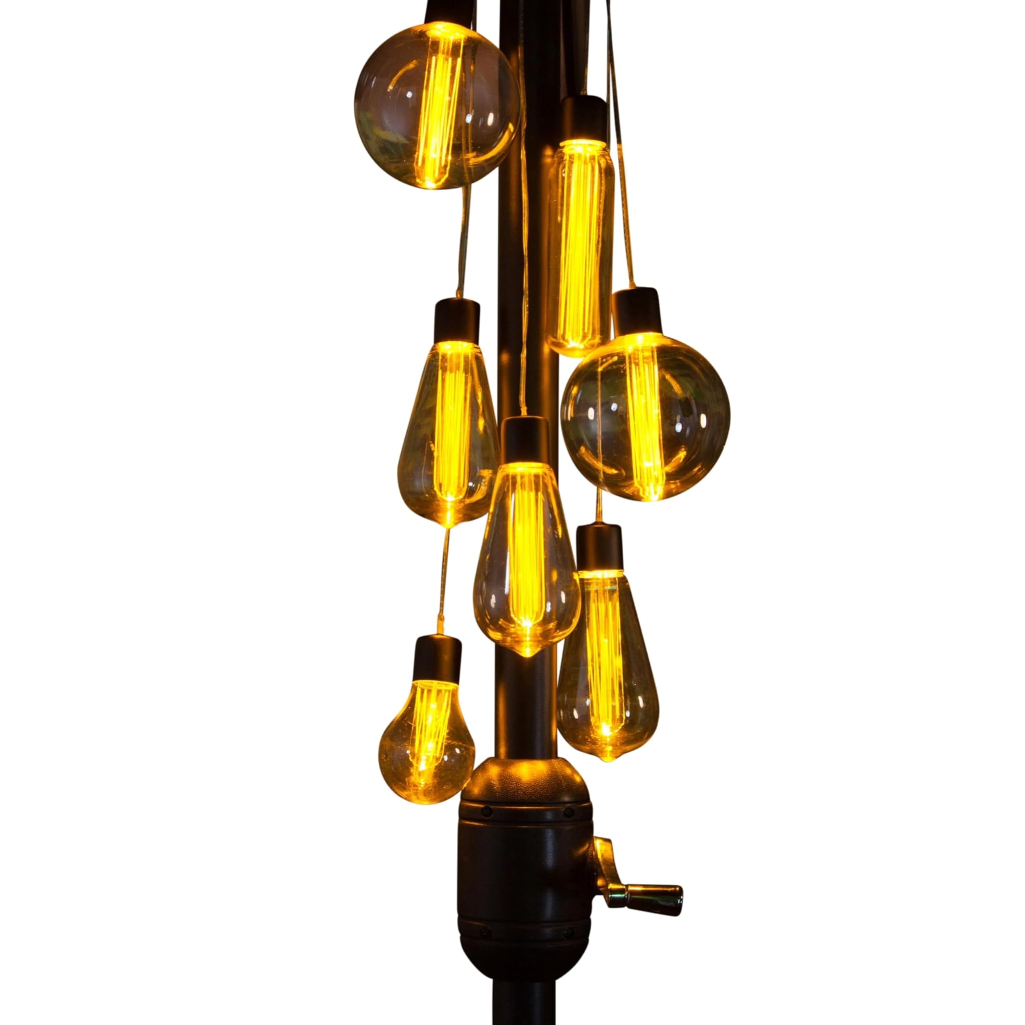 Noma Garden Art 1017012 - Set di 7 lampadine vintage con luci LED