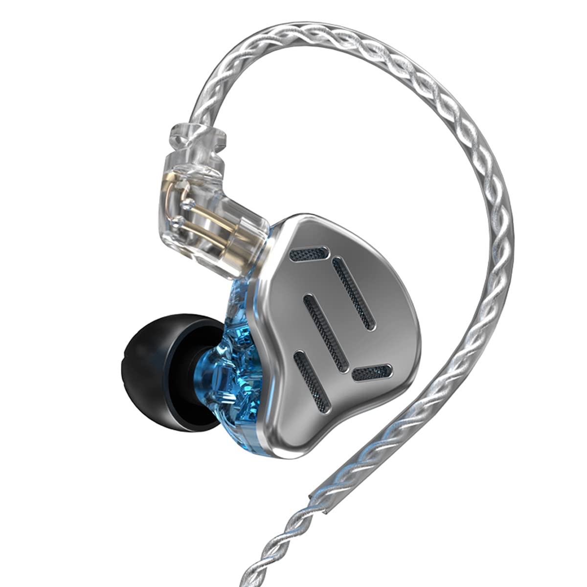 KZ Zax - Auricolari In-Ear Ibridi 7BA+1DD, 16 Driver