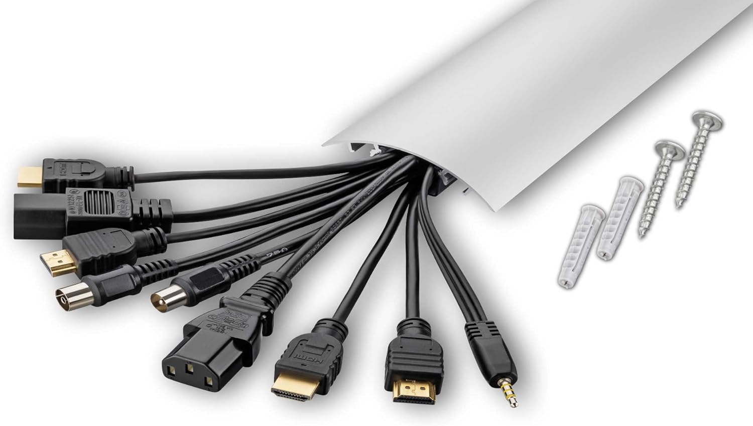 Alunovo Canalina Copricavi Alluminio Effetto Acciaio 20cm - immagine 2