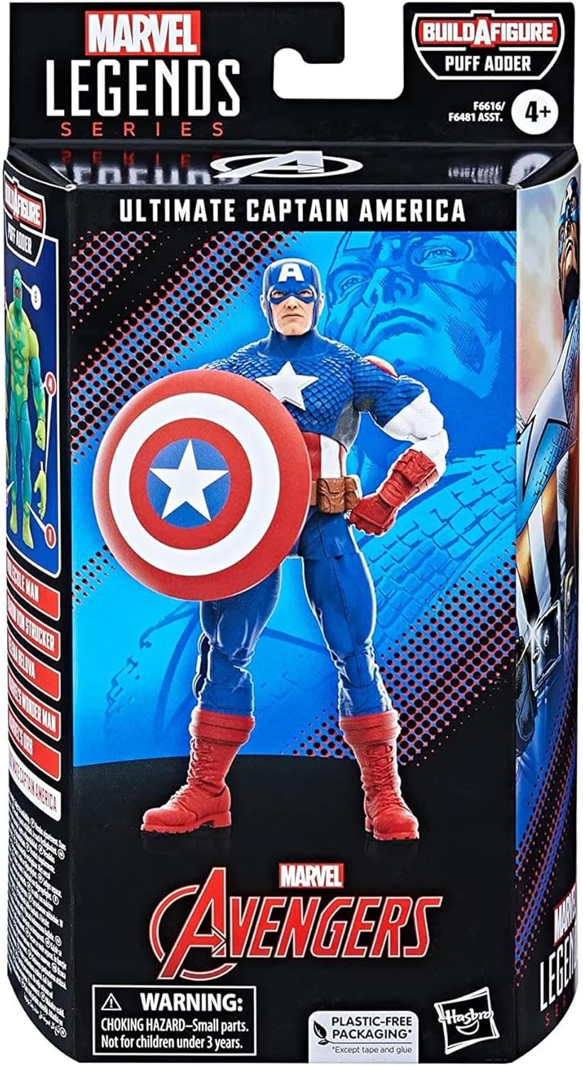 Marvel Hasbro Legends Series - Captain America Ultimate 15cm - immagine 5