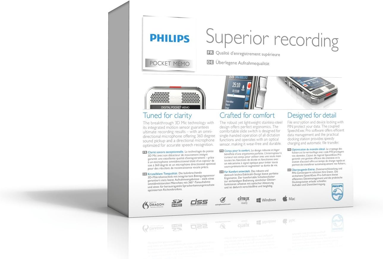 Philips Digital Pocket Memo DPM 8300 - immagine 9