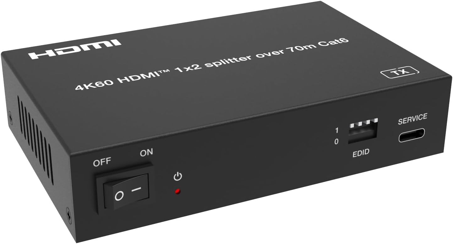 Feintech SX230 HDMI 2.0 Splitter 1 in 2 Out - immagine 2