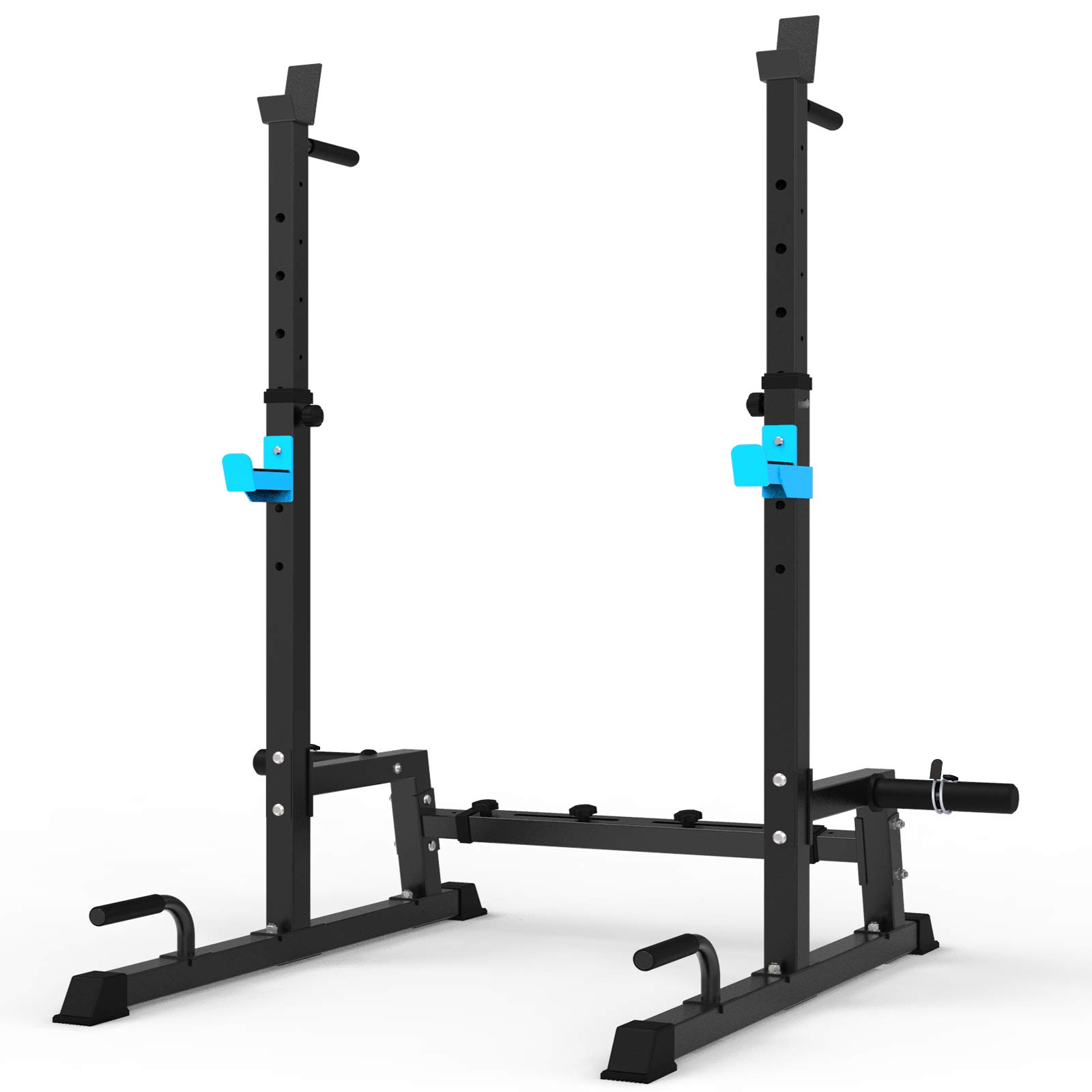 Jx Fitness Squat Rack in Lega di Acciaio, Nero