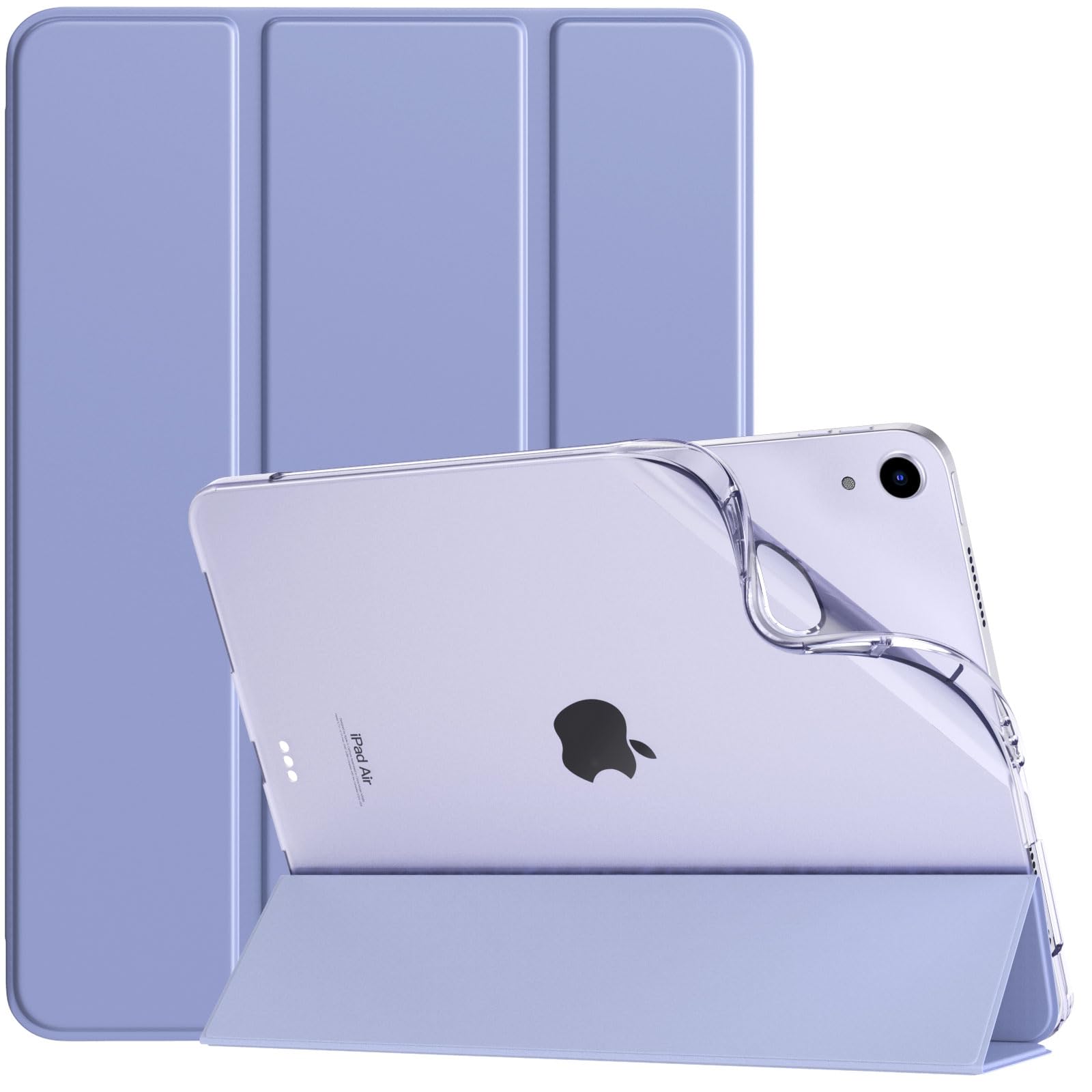 TiMOVO Cover per iPad Air 11" (M3/M2-2025/2024) e 10.9", Lavanda Viola