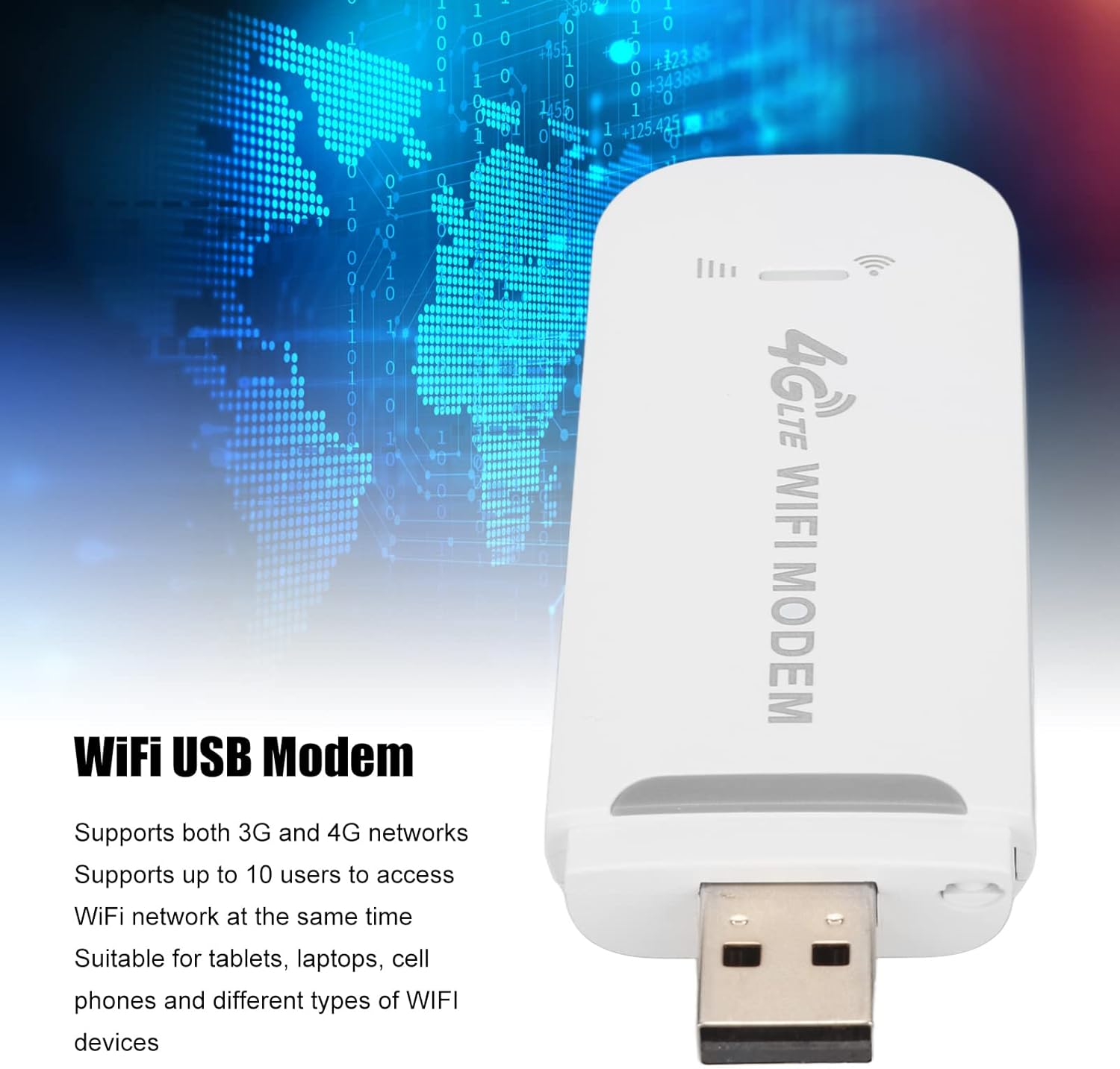 Adattatore WiFi Wireless USB 150 Mbps 4G LTE - immagine 2