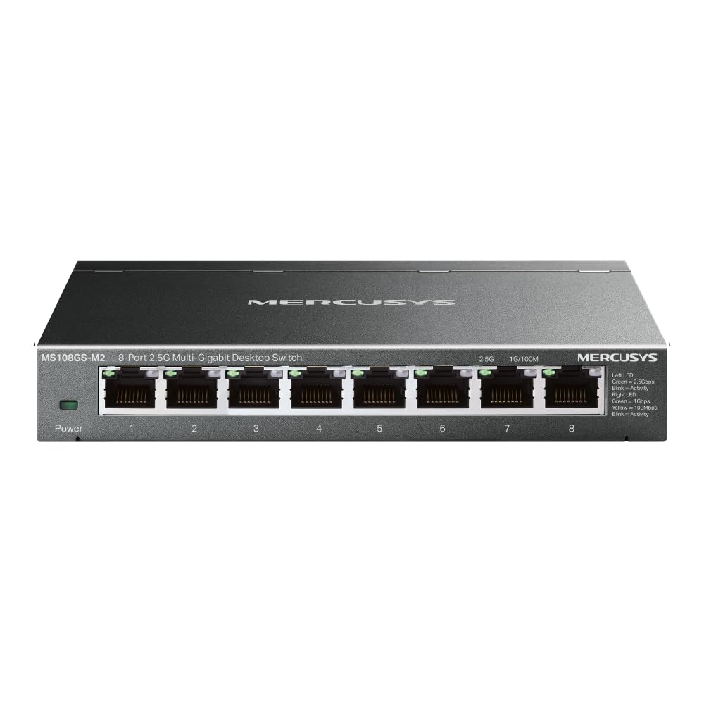 Mercusys MS108GS-M2 Switch Ethernet 8 Porte 2.5G