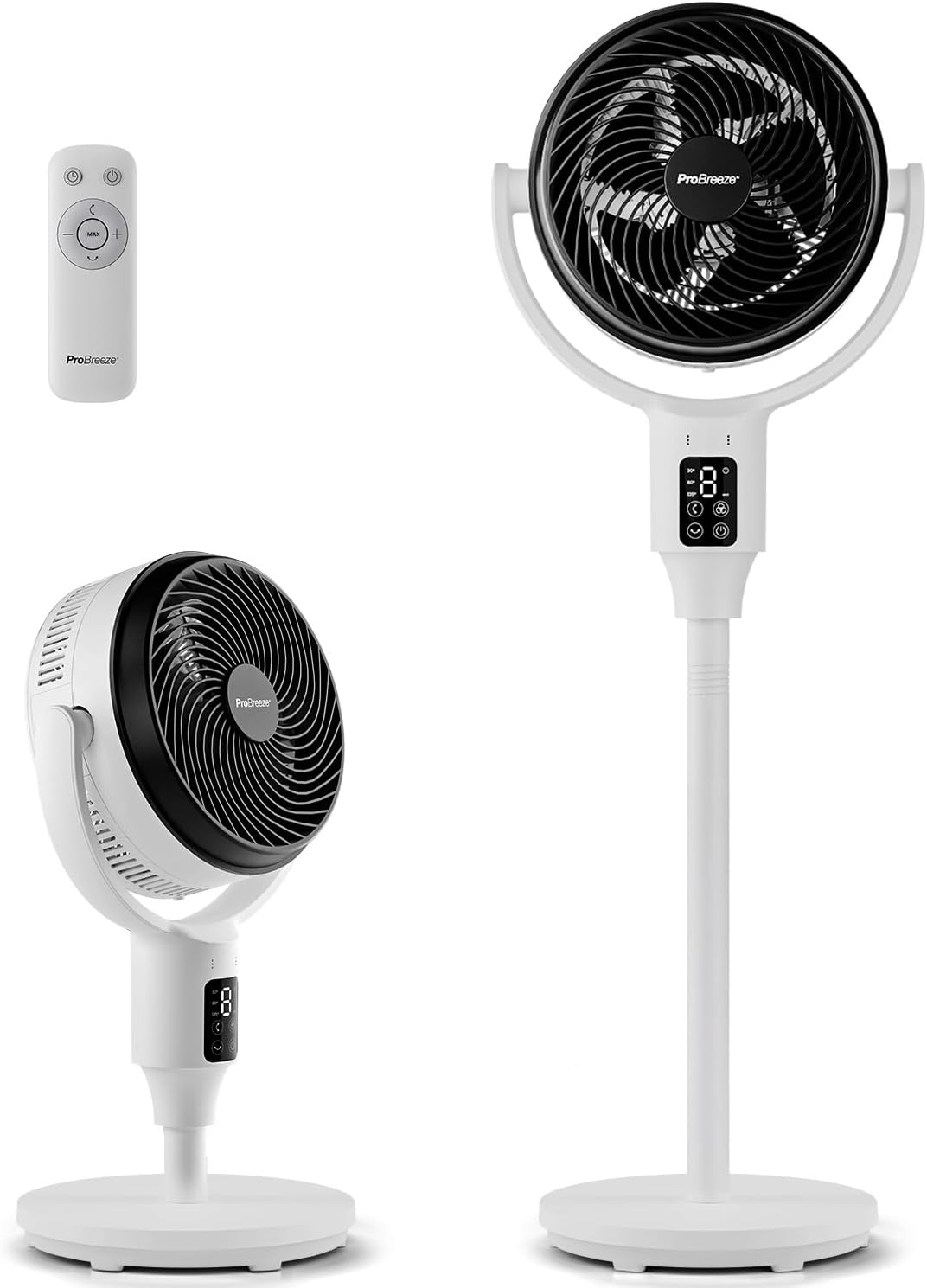 Pro Breeze AirFlo Ventilatore a Piantana Pieghevole 29dB - immagine 1