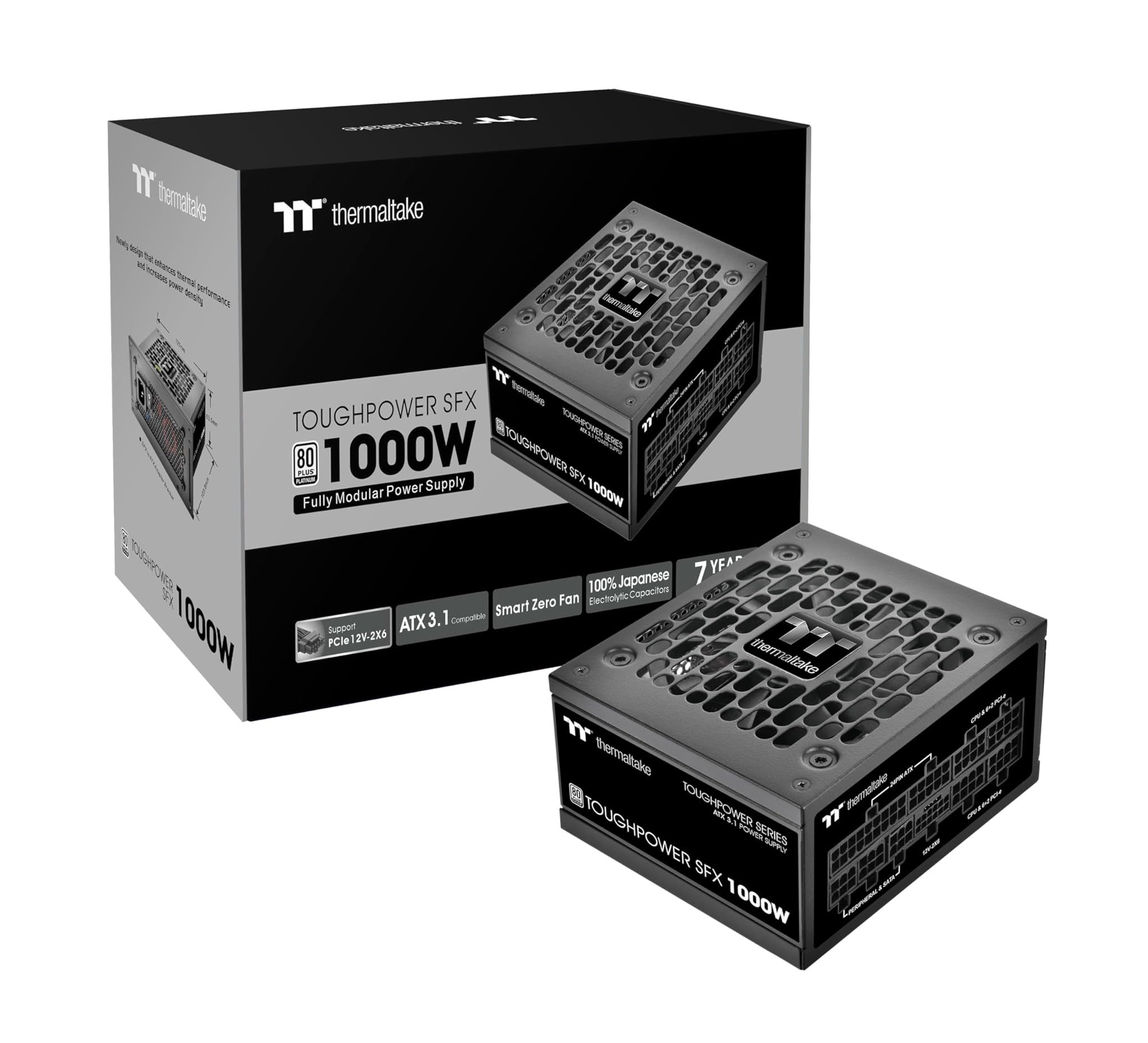 Thermaltake Toughpower SFX 1000W | ATX 3.1 | Modular | 80Plus Platinum