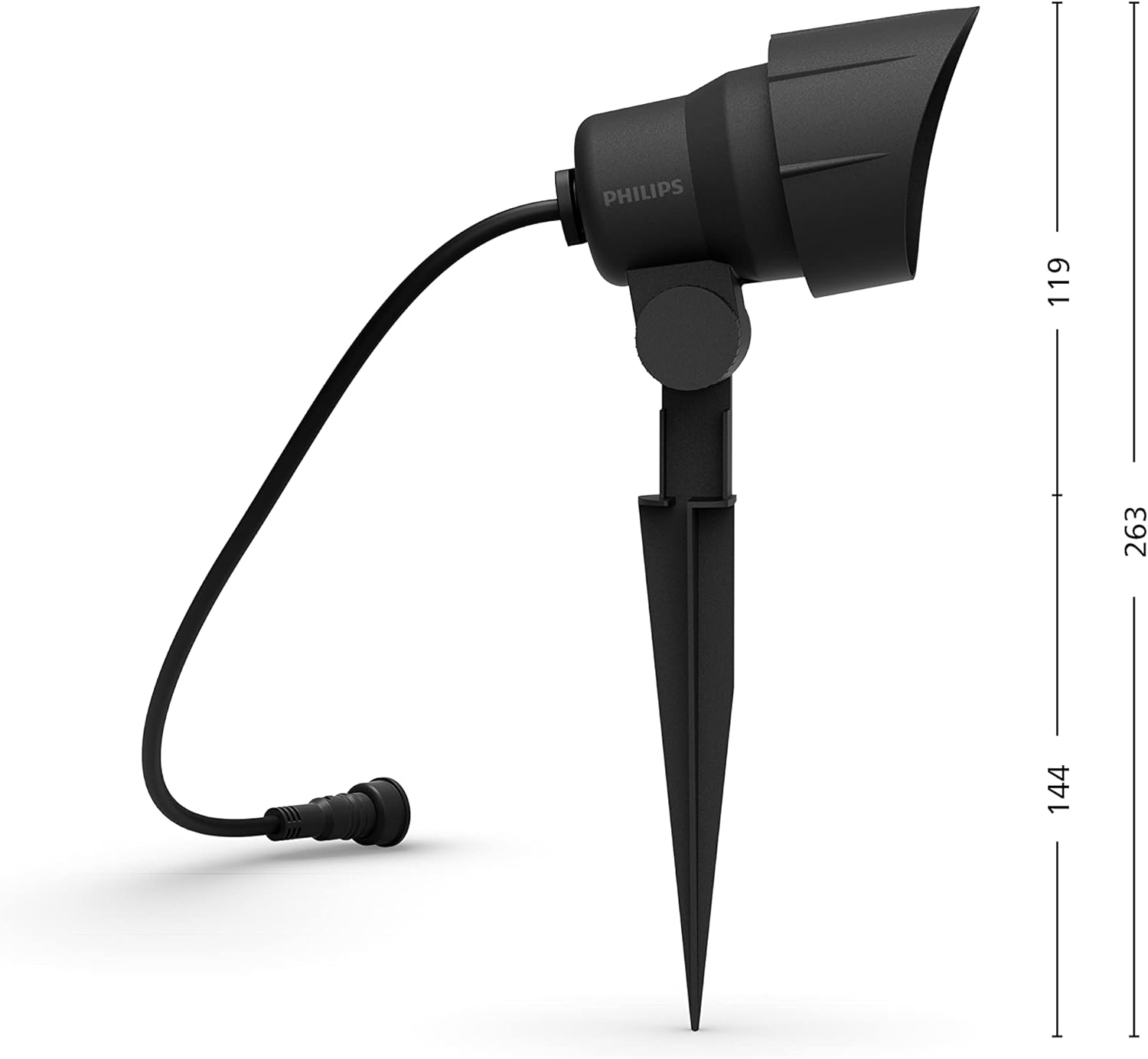 Philips LED GardenLink Faretto LED da Esterni, Luce Bianca Fredda, IP44, 6W - immagine 2