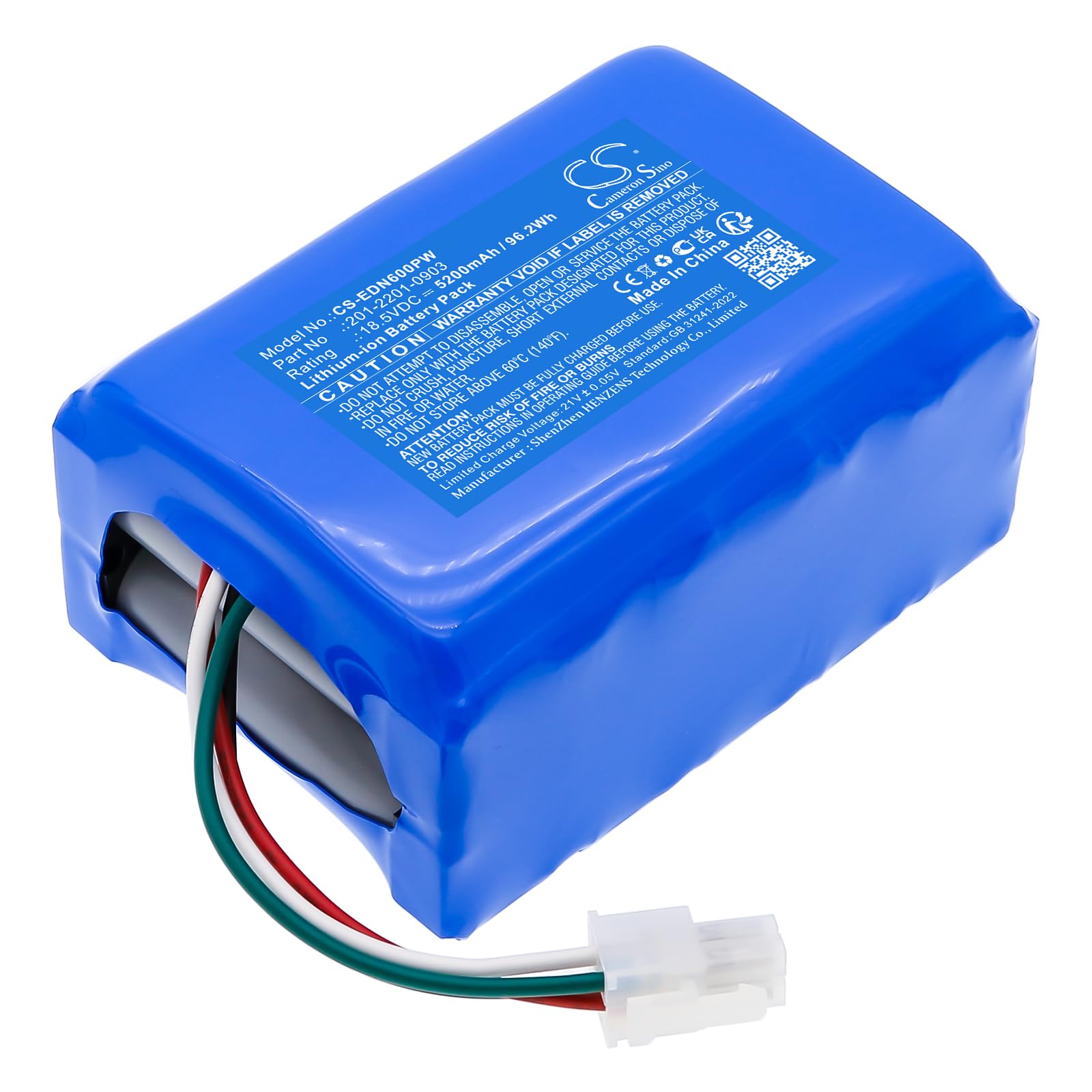 TECHTEK Batteria 5200mAh compatibile Ecovacs