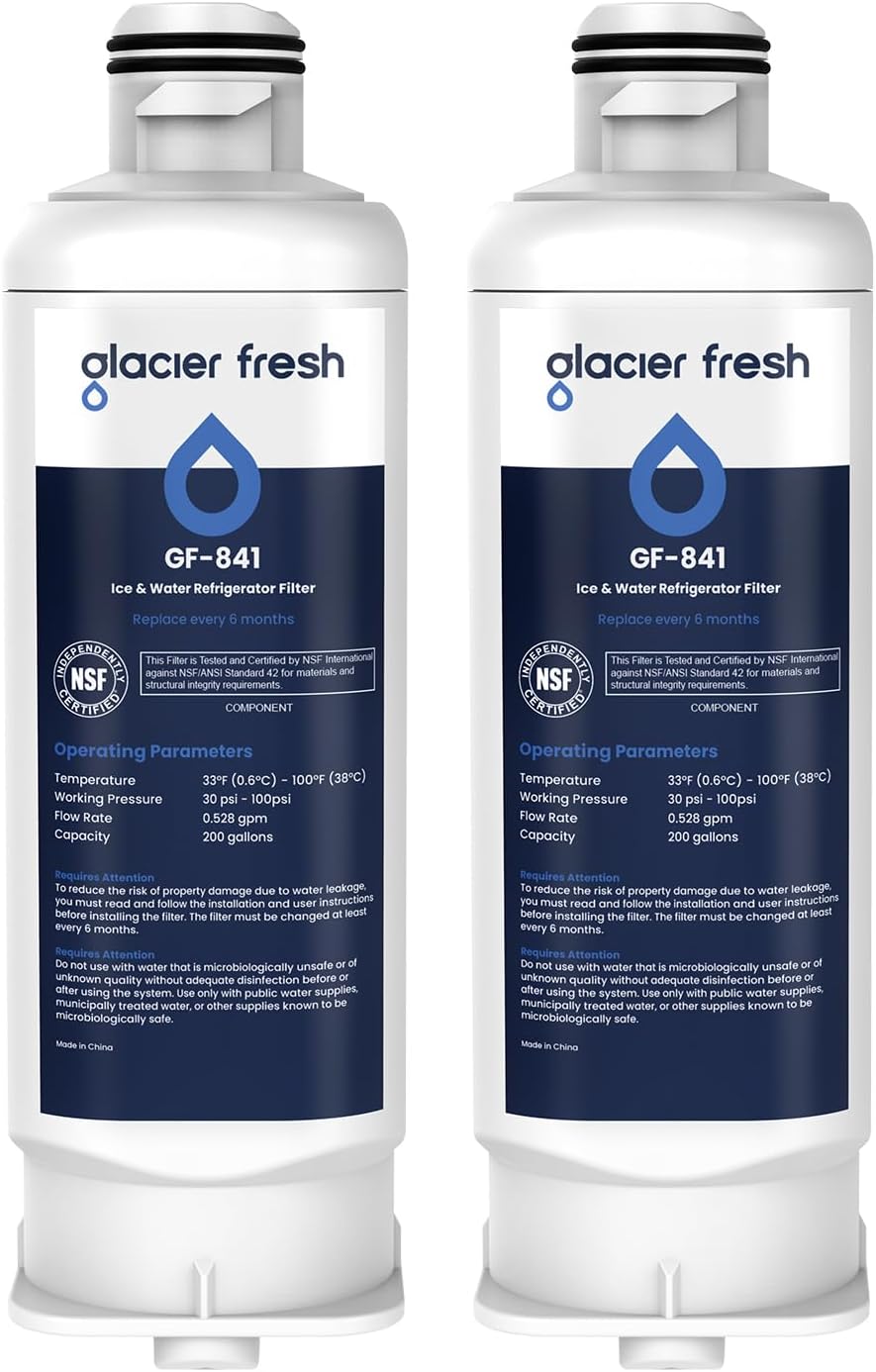 GLACIER FRESH DA97-17376B Filtro Acqua di Ricambio (2pz)