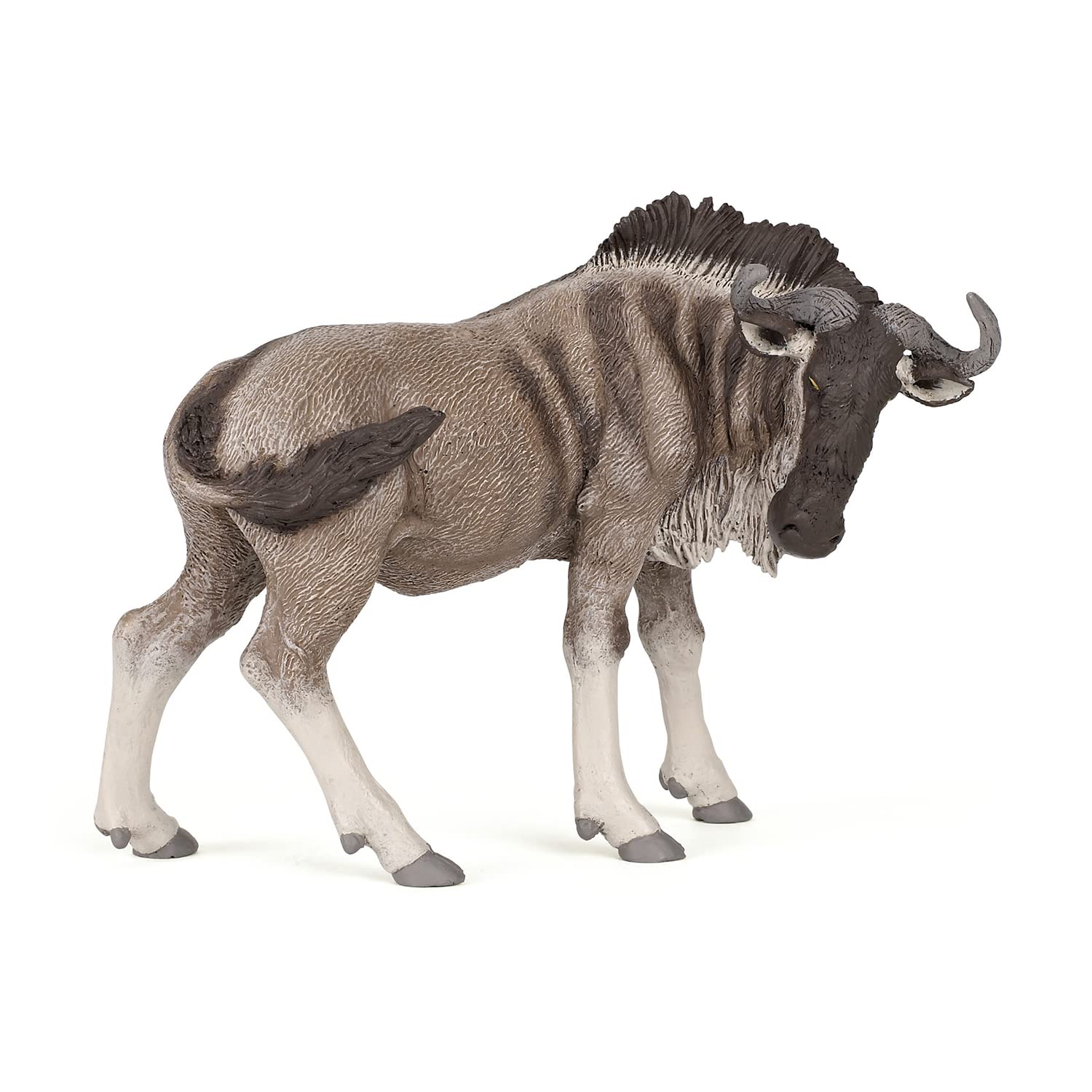 Papo - Realistic Wildebeest Figure Toy for Kids - Ages 3+ - Wild Life Collection - Educational Play African Wildlife And Curiosity - Gift Idea Toy for Girls and Boys