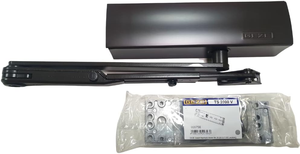 GEZE TS 2000 V BC Chiudiporta Marrone 1250mm