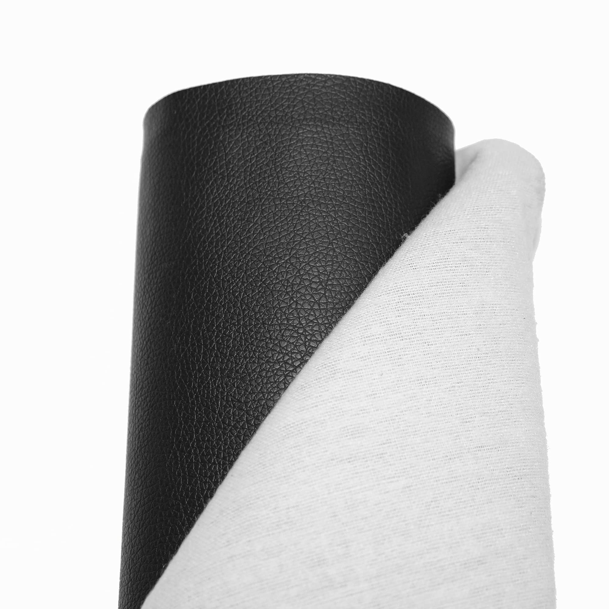 Econuk - Ecopelle per Tappezzeria 300x140 cm, Nero