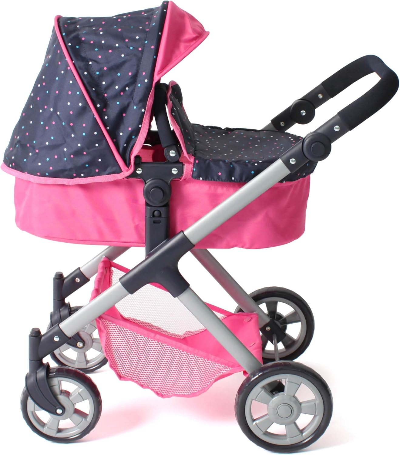 Bayer Chic 2000 Carrozzina 2 in 1 Mila - Coriandoli Rosa - immagine 5