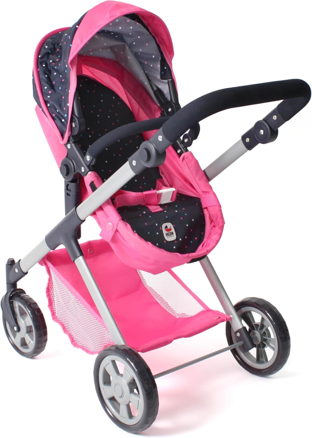 Bayer Chic 2000 Carrozzina 2 in 1 Mila - Coriandoli Rosa - immagine 6