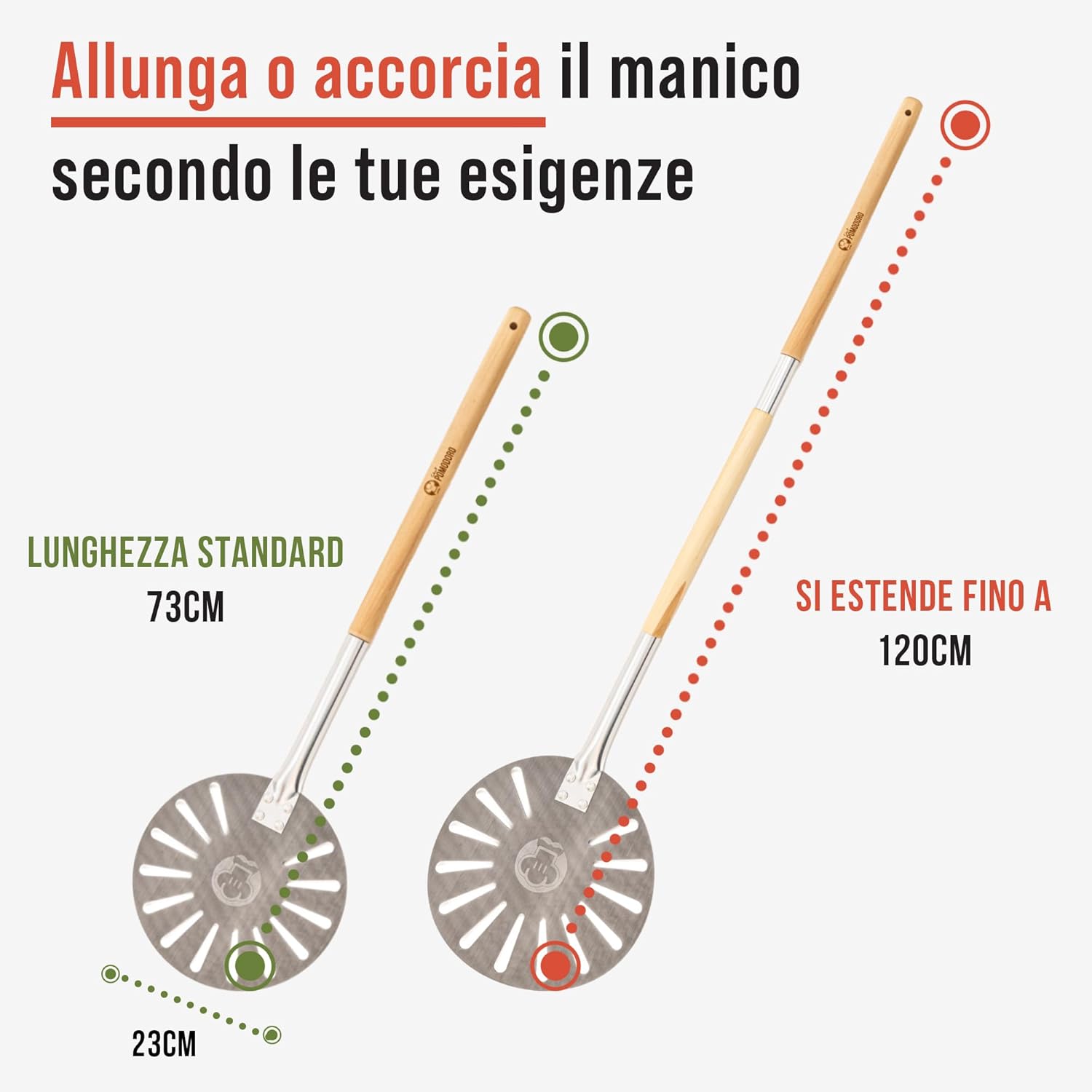 Chef Pomodoro Palino Pizza Forata 22,8cm - immagine 2