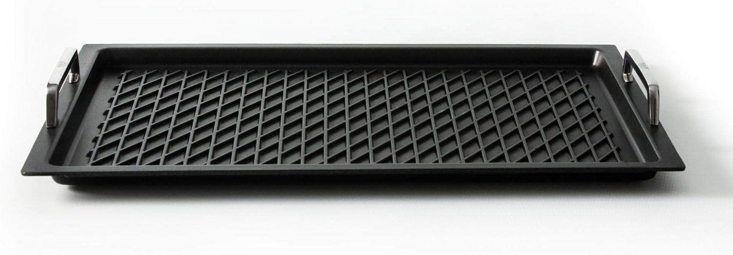 Amt Gastroguss AMZN-I-25333-G-BBQ - Piastra Barbecue GN 1/1