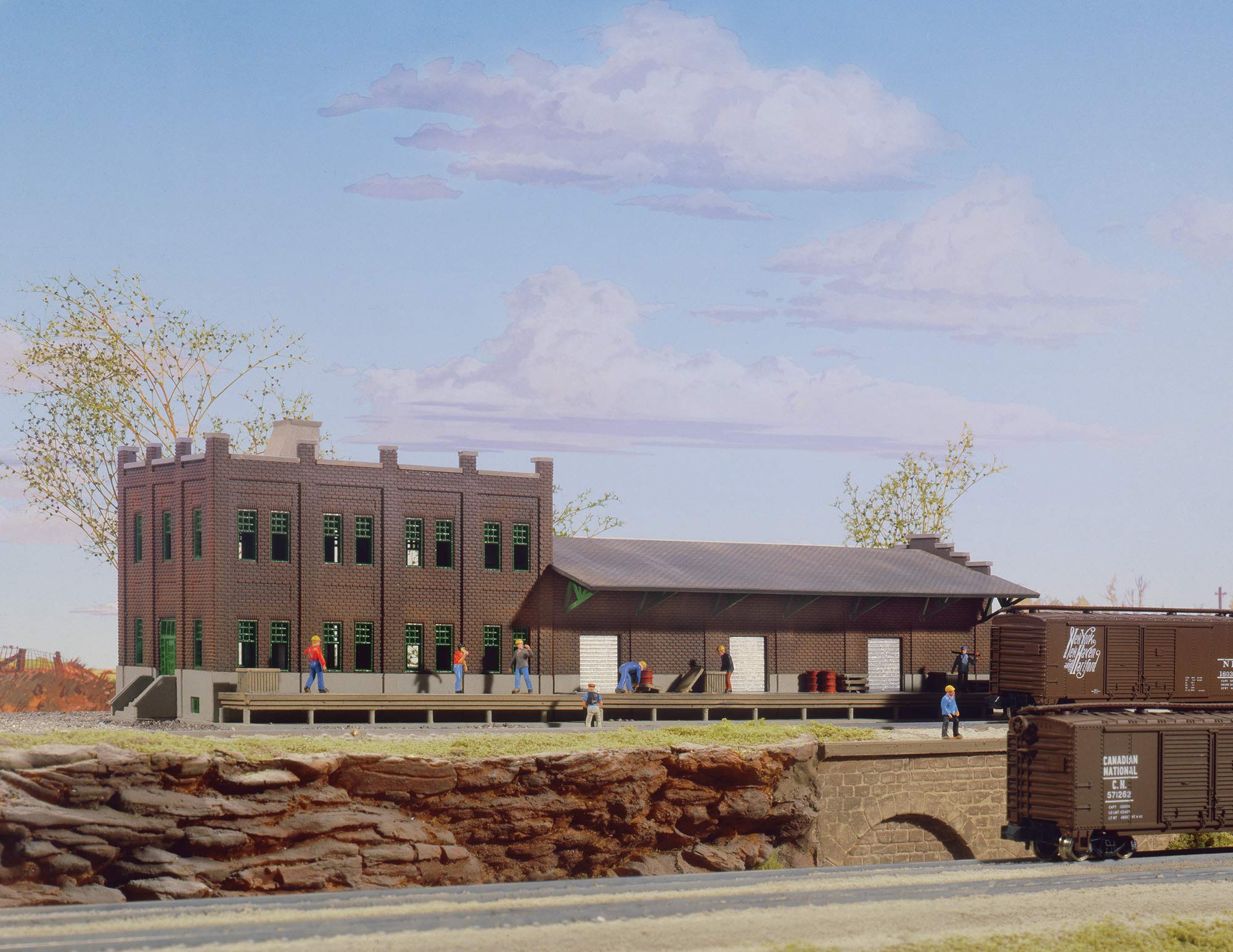 Scala N - Kit di Costruzione Frachtterminal