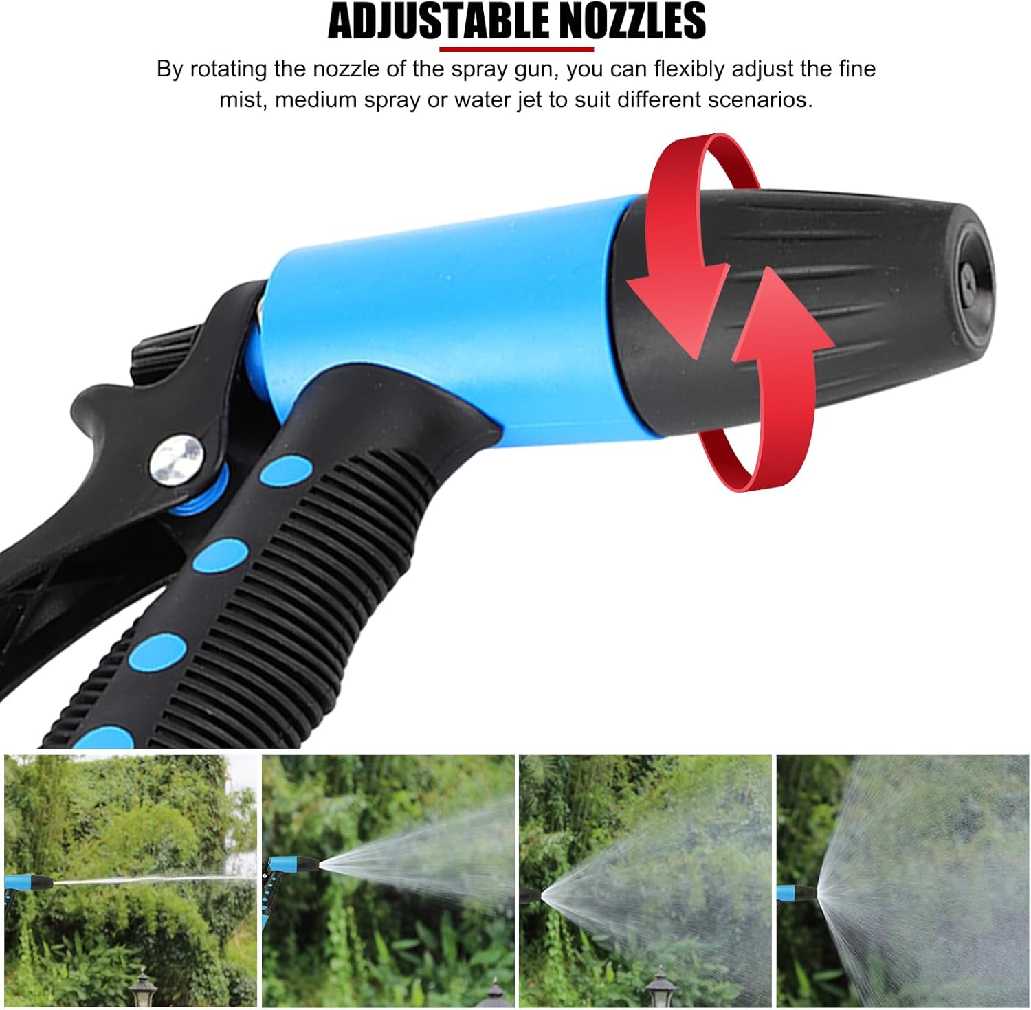 EVTSCAN 12V 5.0 GPM 70 PSI Kit di Pompa Marine Washdown ad Alta Pressione, con Tubo, Ugello Spray, Autoadescamento fino a 6 ft, per Acqua Salata, Barche da Pesca, Ponte, Molo - immagine 4