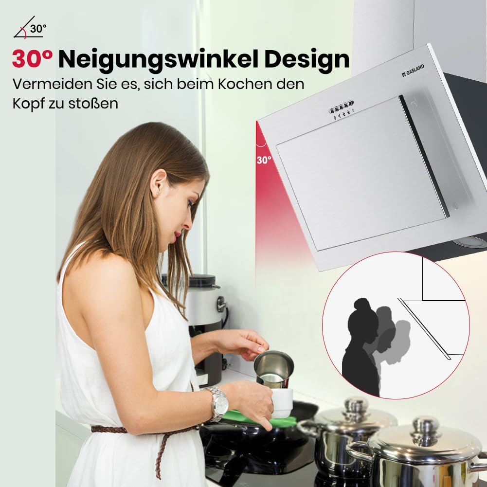 Gasland Chef AR60SP - Cappa Aspirante a Parete 60cm - immagine 5