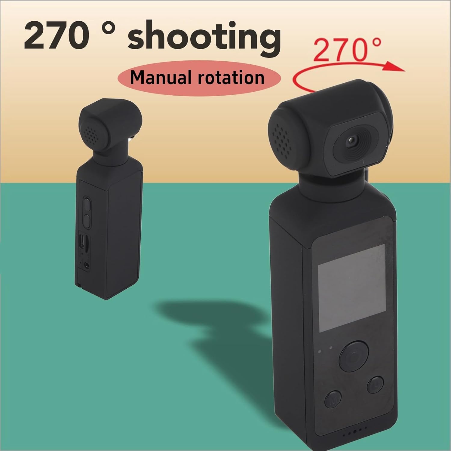 Fotocamera Tascabile 4K HD - Action Camera Impermeabile - immagine 3