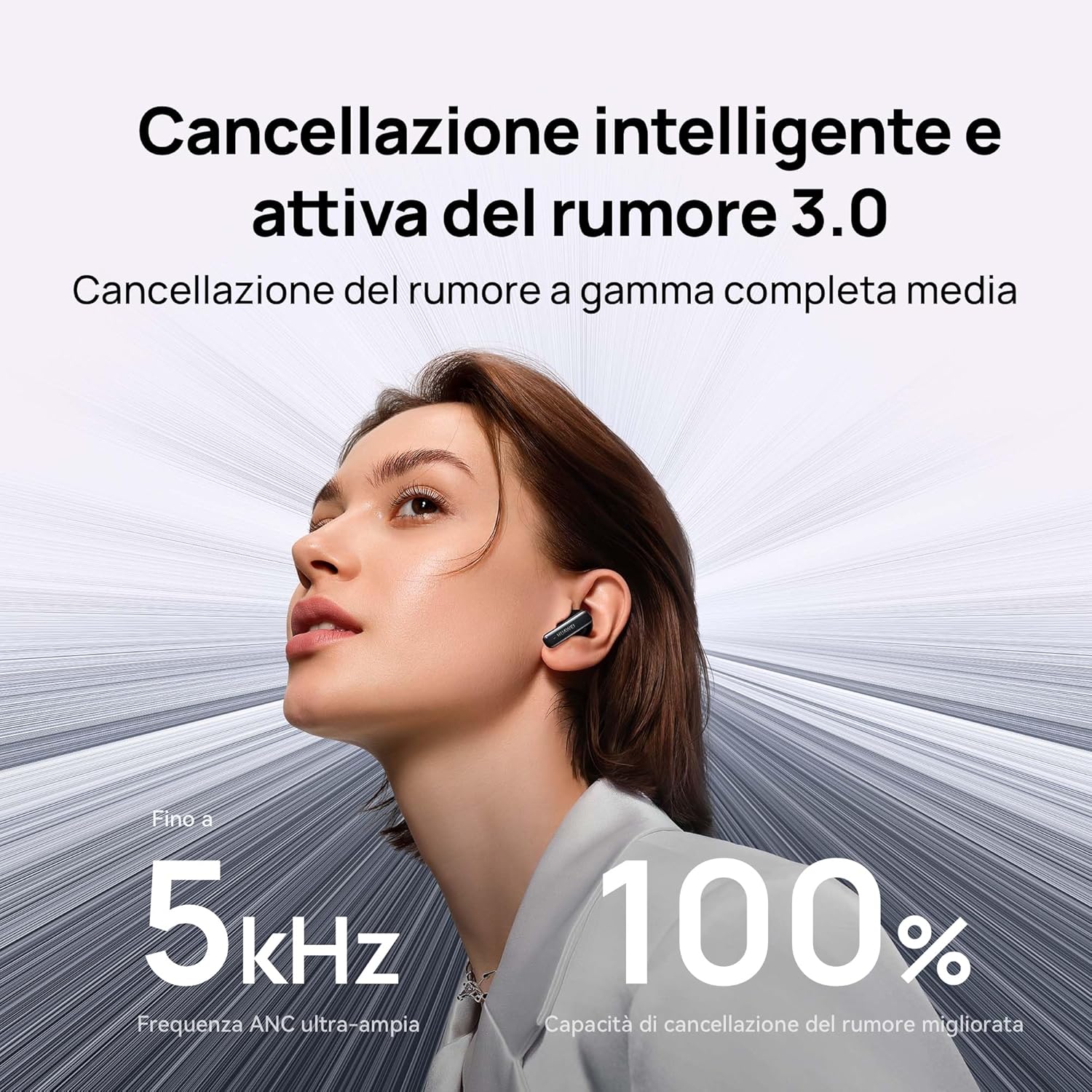Huawei FreeBuds 6i - Cuffie ANC 3.0, Purple - immagine 2