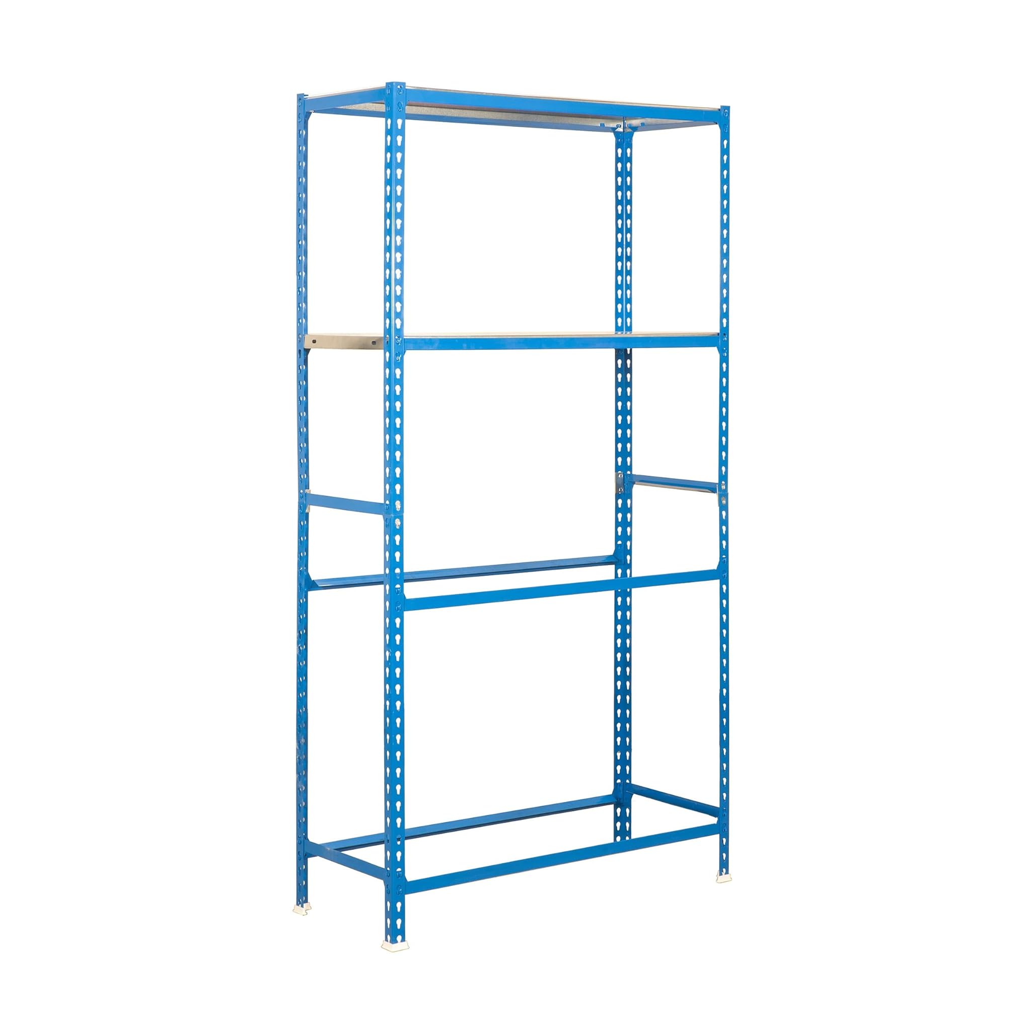 Simonrack simongarage megaplus 4/400 Kit di scaffale blu/galvanizzato