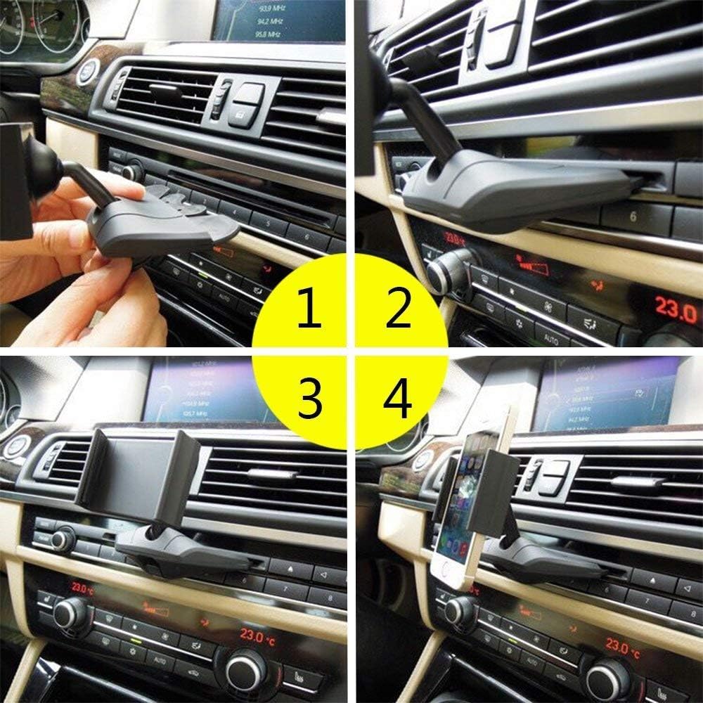 Qgecen Porta Cellulare da Auto CD 360° - immagine 7