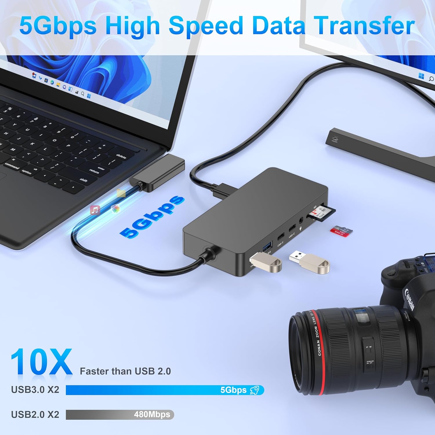 Microsoft Surface Docking Station Triplo Display 4K - immagine 5