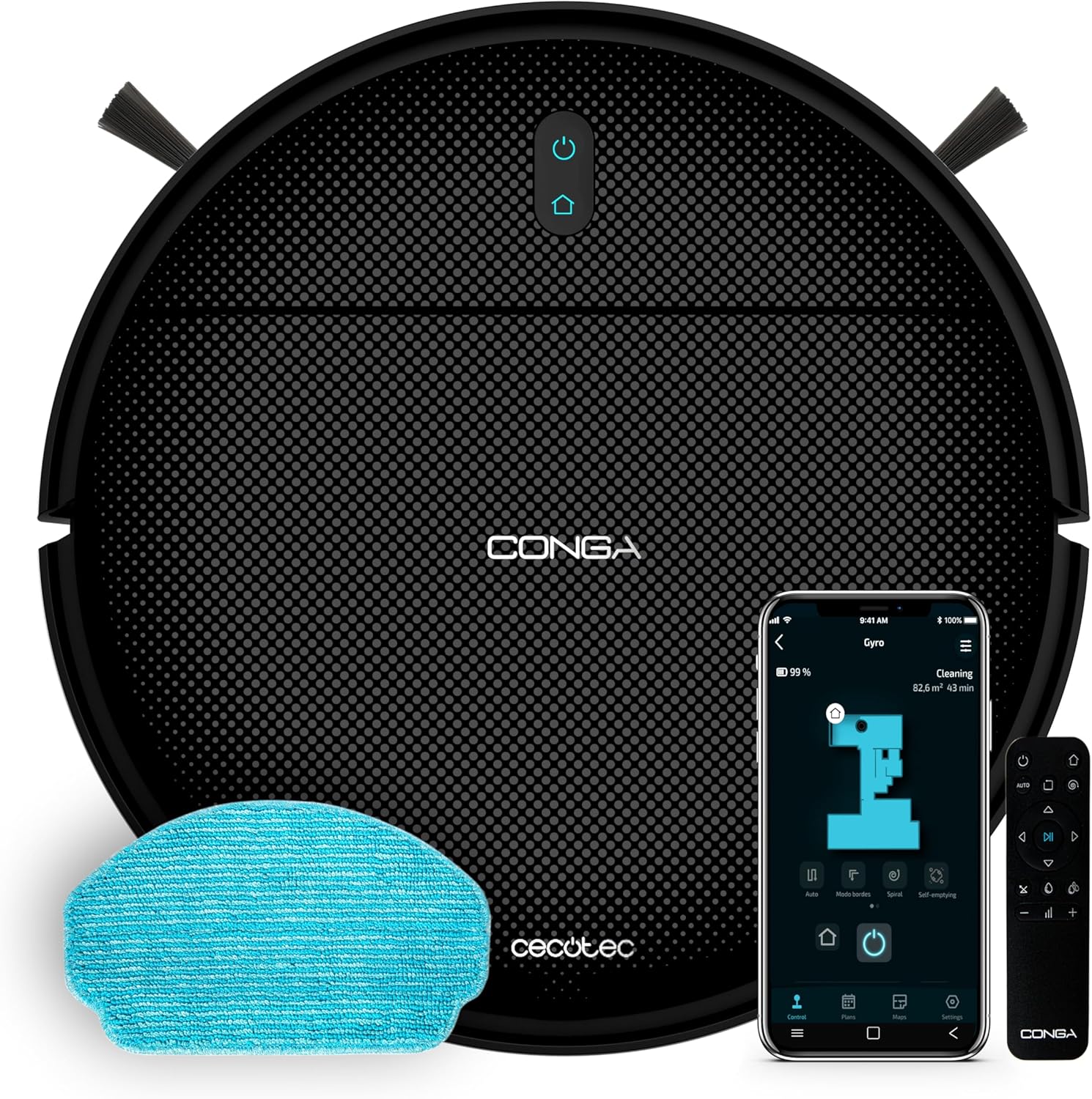 Cecotec Robot Aspirapolvere Conga 999 Map Genesis - immagine 1