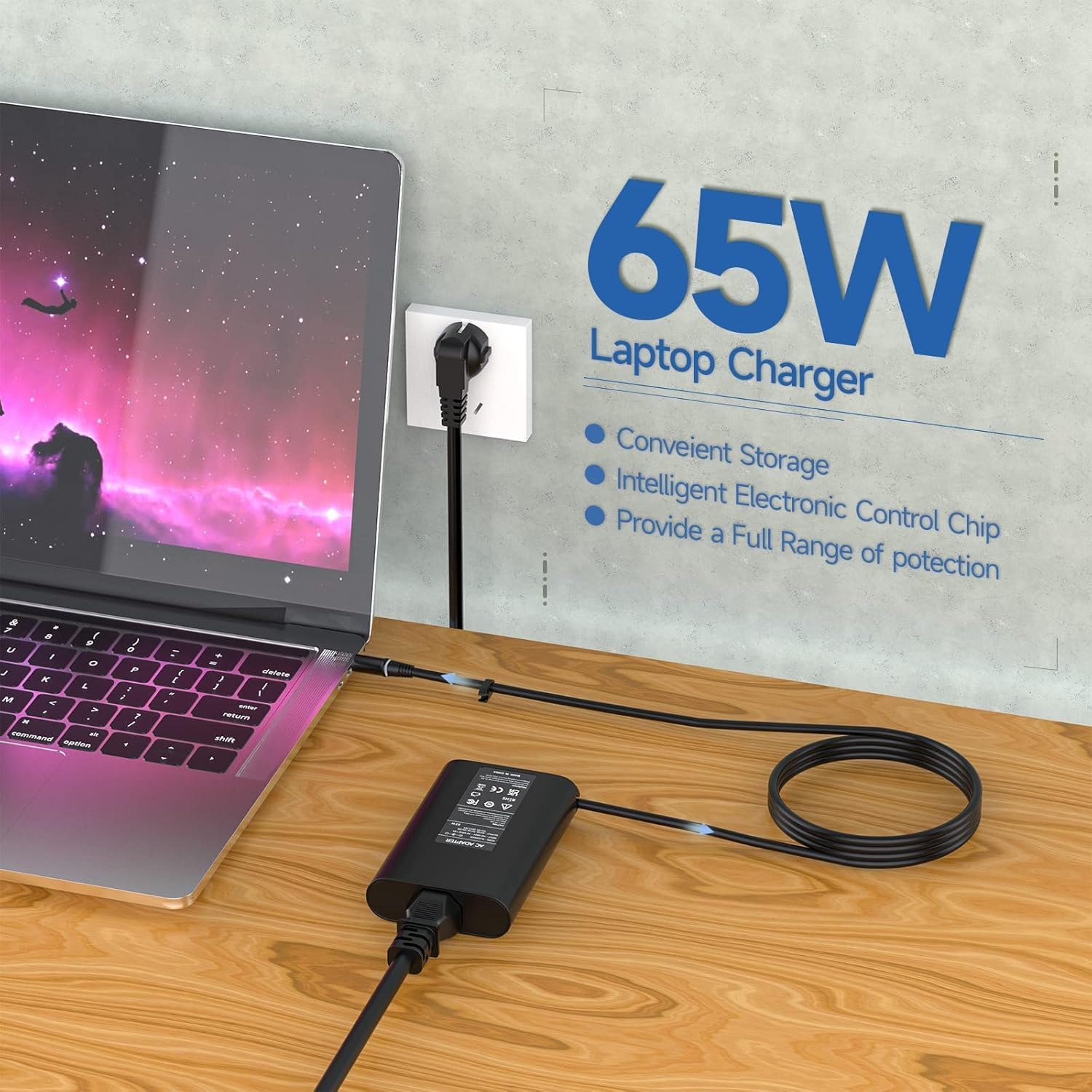 Alimentatore 65W per Portatili Dell Latitude - immagine 2