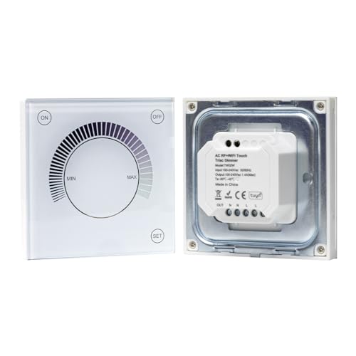 Btf-lighting 2.4Ghz WiFi Triac AC Dimmer Touch Panel