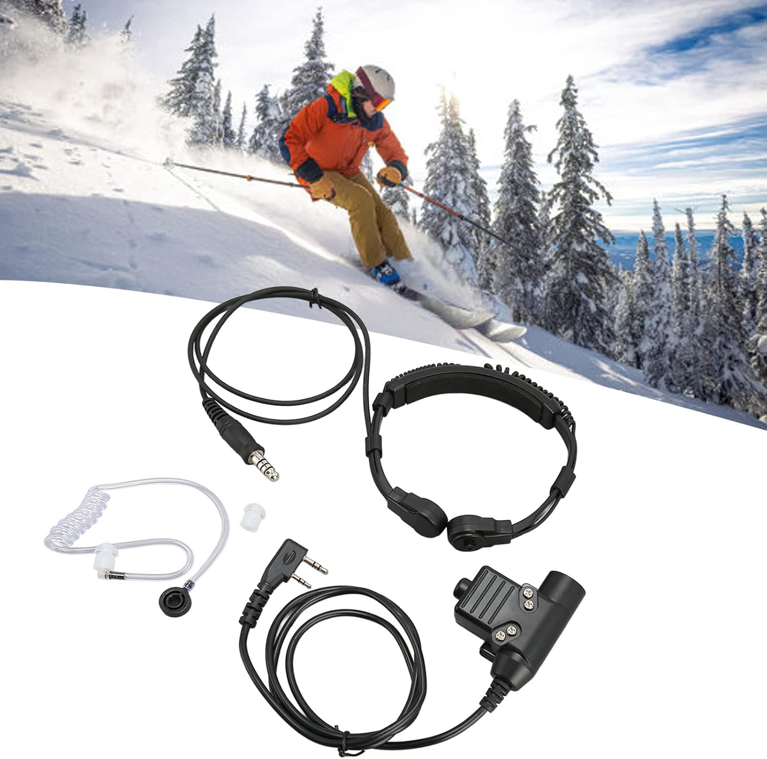 Gola Mic Walkie Talkie Auricolare con U94 PTT - immagine 4