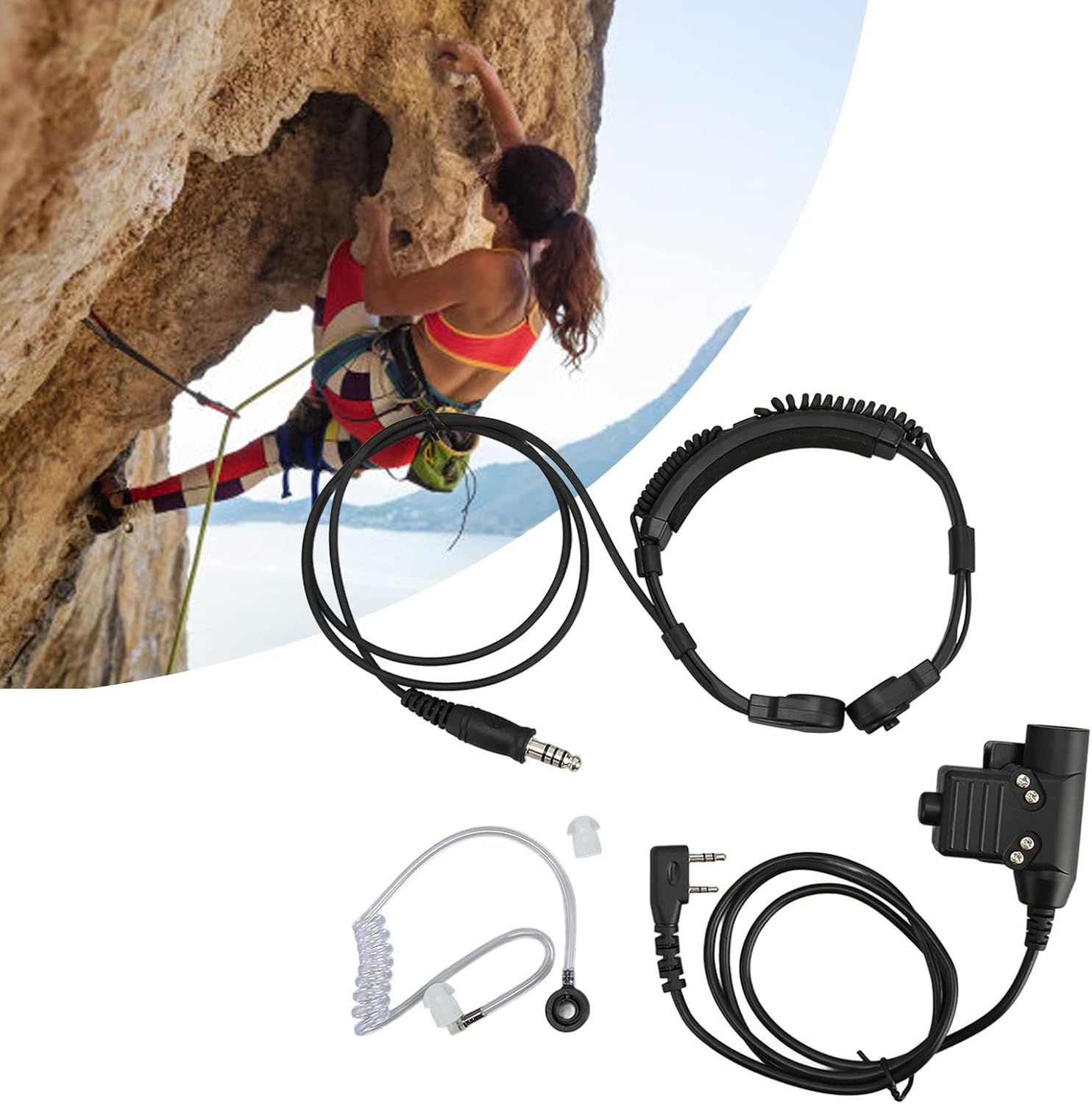 Gola Mic Walkie Talkie Auricolare con U94 PTT - immagine 5