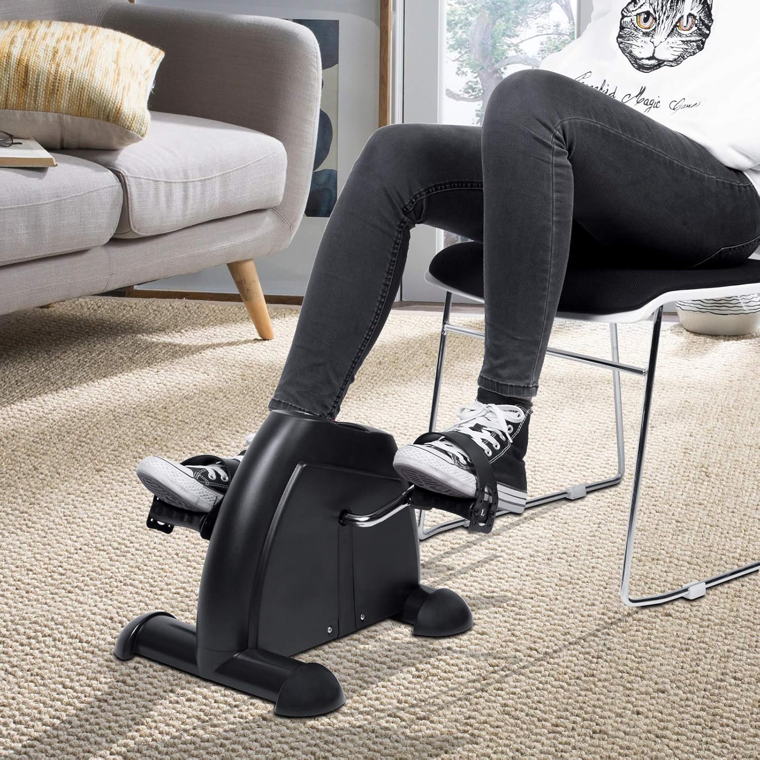 Mini Cyclette Pieghevole Uten per Gambe e Braccia - immagine 5