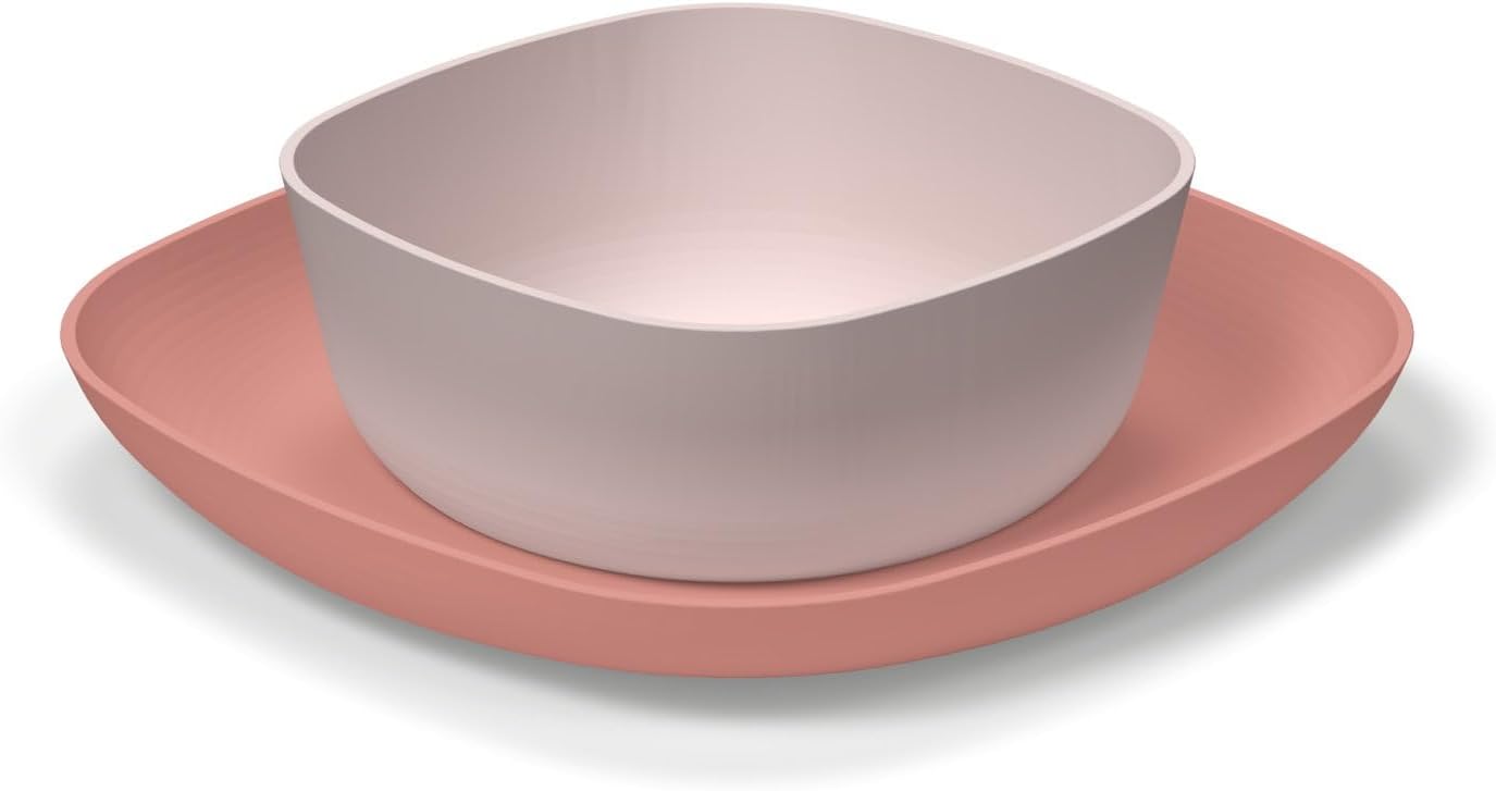 Chicco Set Piatti Bambini Svezzamento 12+ Mesi, Rosa - immagine 4