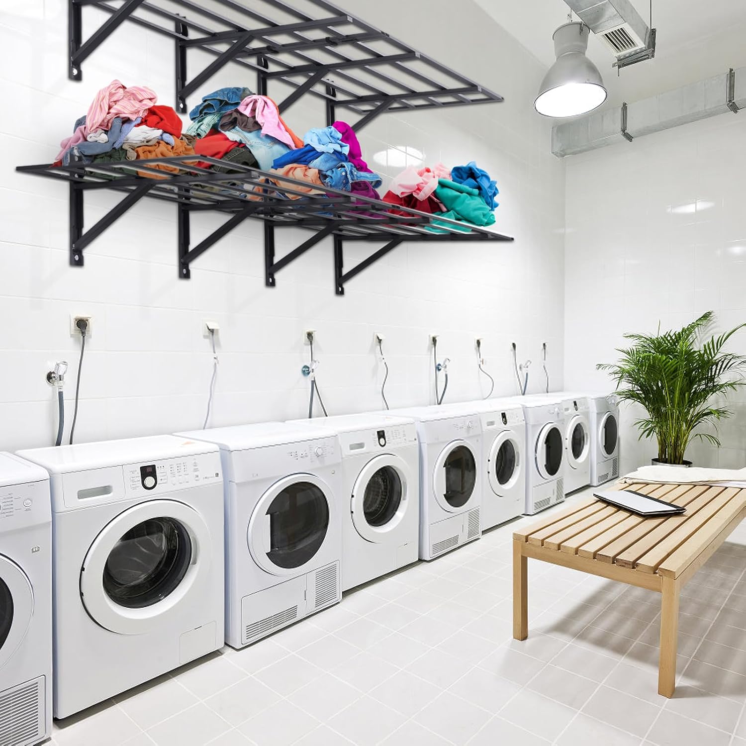 Vevor Scaffali per Garage 2 Pezzi 183x61cm - immagine 2