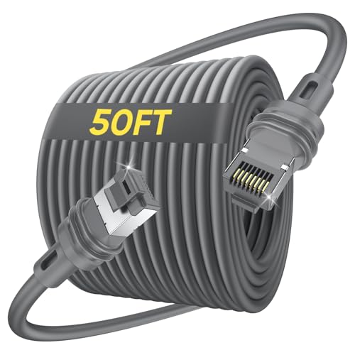 SUNGUY 15M Starlink Gen 3 Cavo Starlink Standard Generation 3, cavo di prolunga di ricambio impermeabile Starlink, accessori satellitari Star Link Standard V3 (50FT/15M)