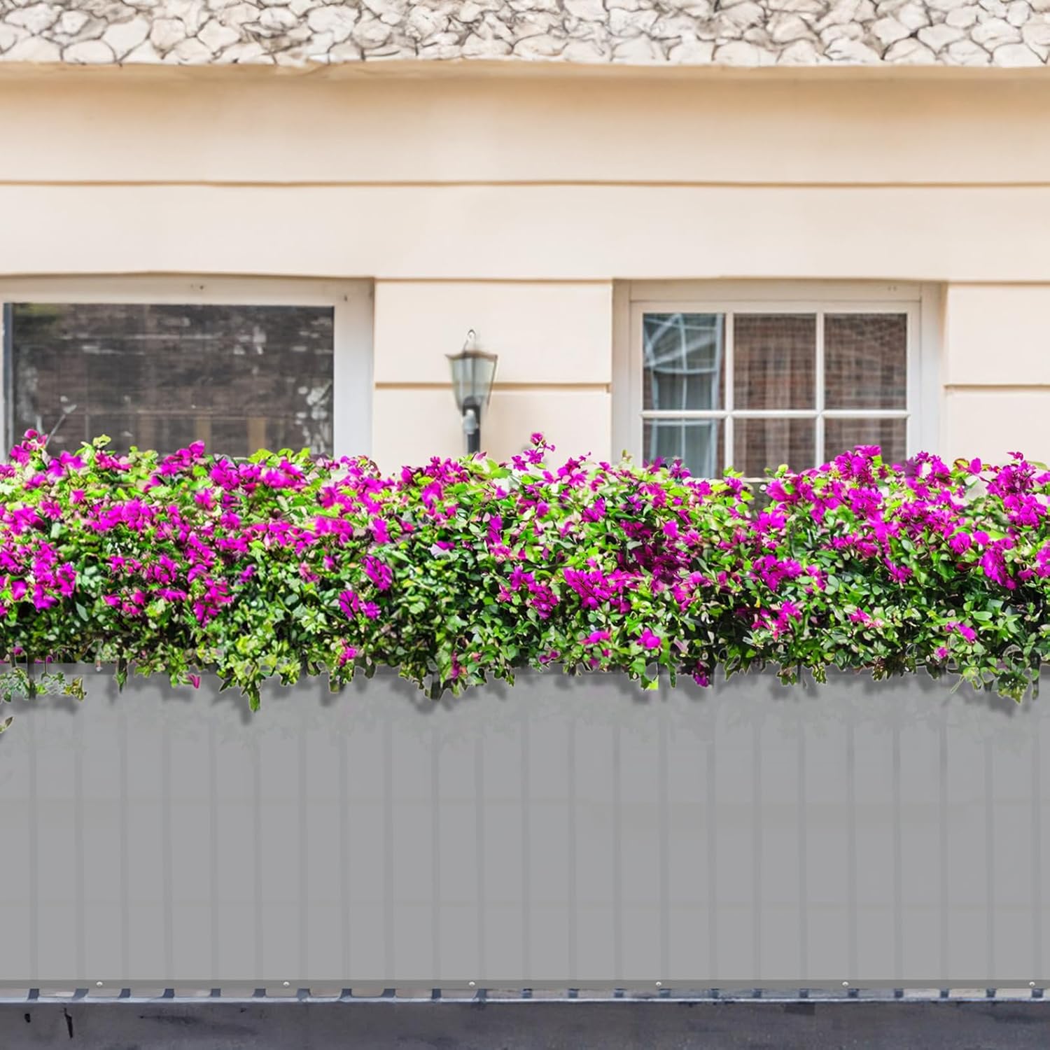 Sunnylaxx Frangivisto Balcone 80x800 cm, Grigio - immagine 4