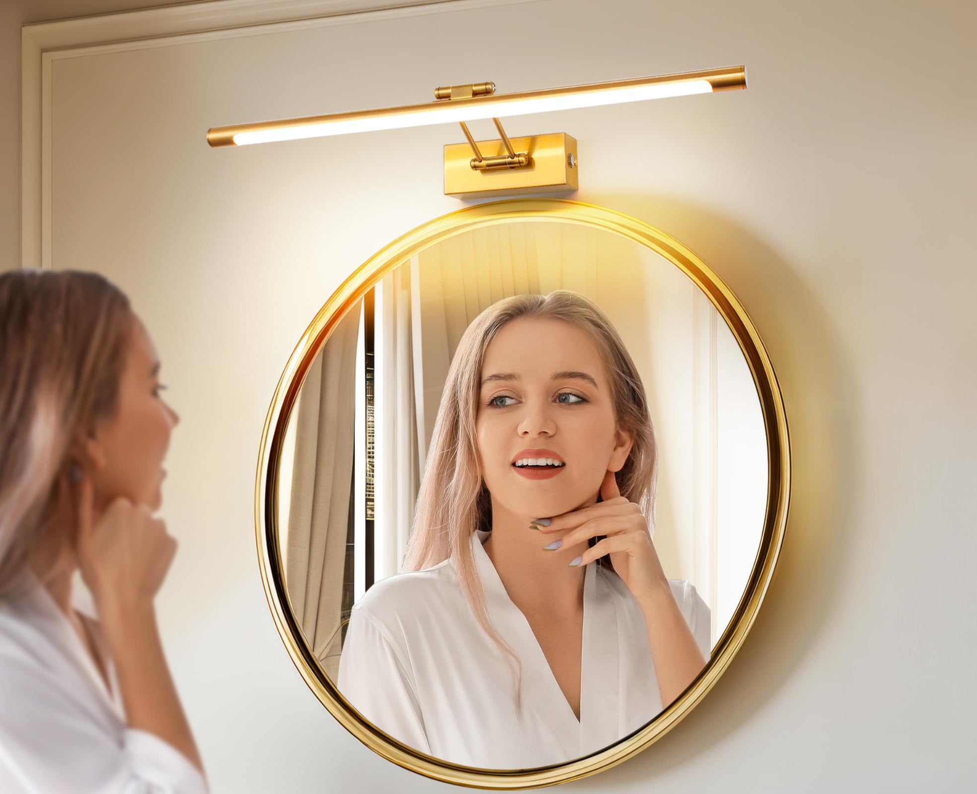 Tyhogar LED Specchio Luce Bagno 60cm 12W